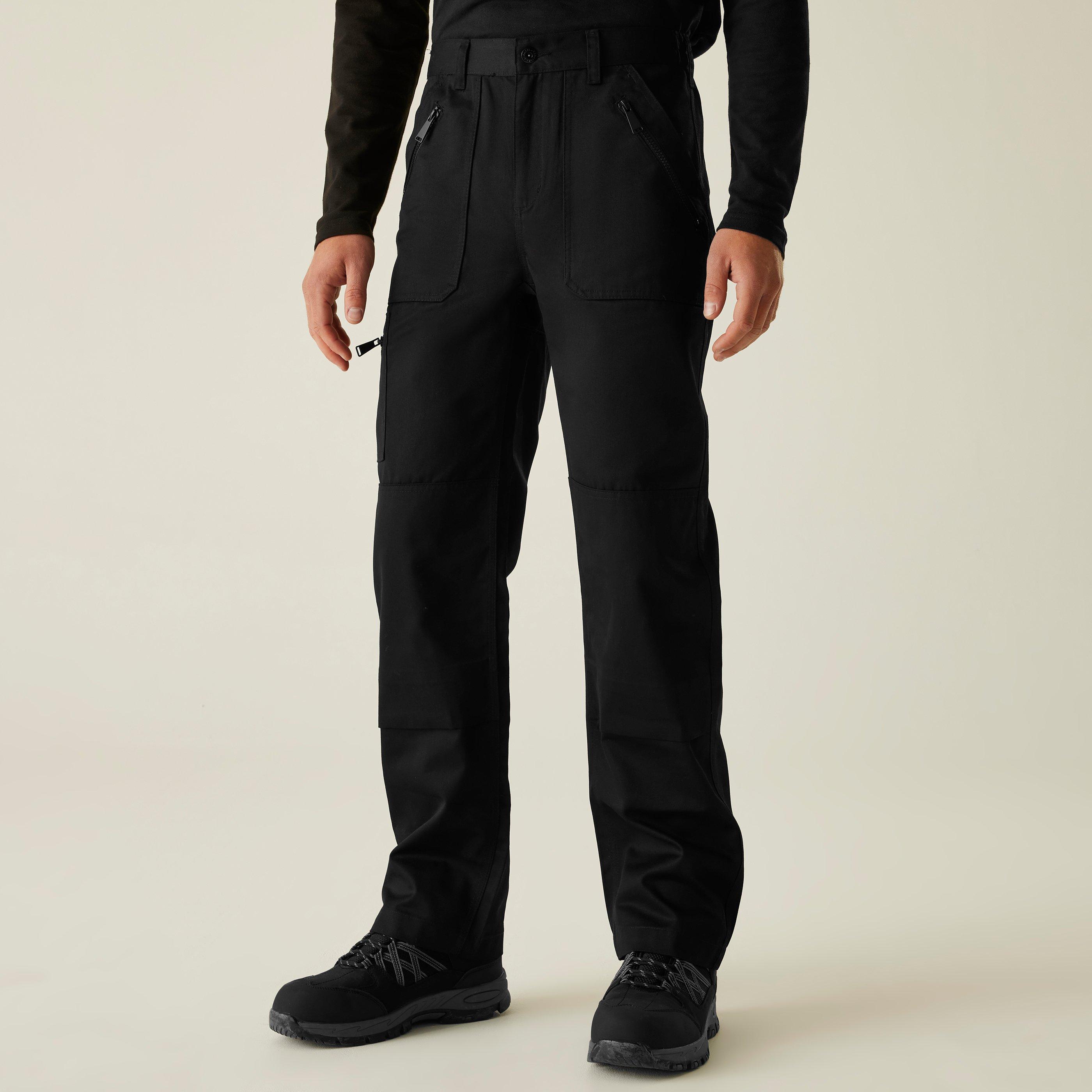 Black - Regatta - Men's Workwear Trousers - 1