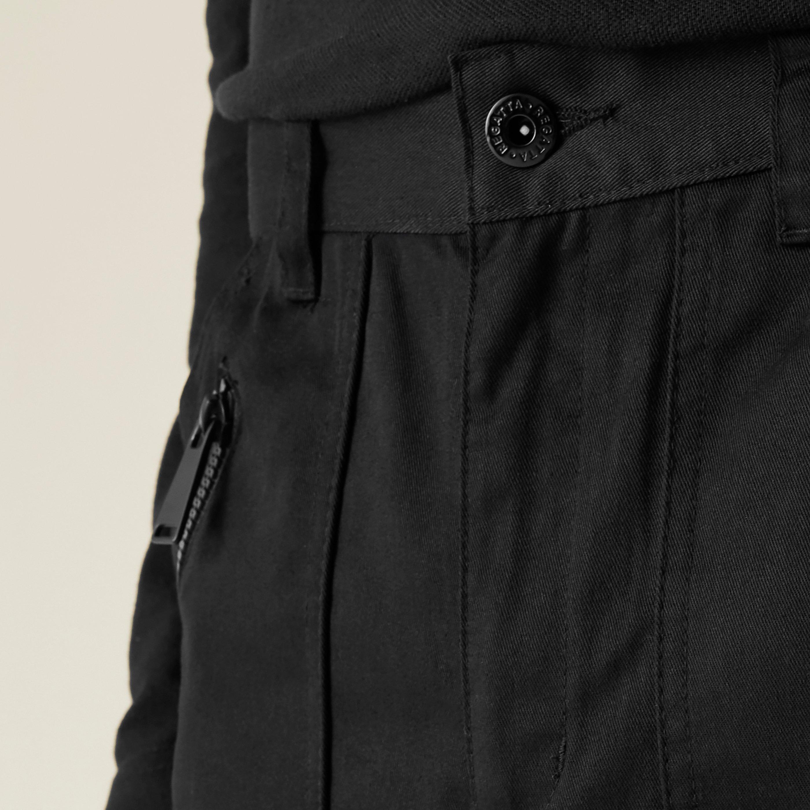 Zwart - Regatta - Men's Workwear Trousers - 5