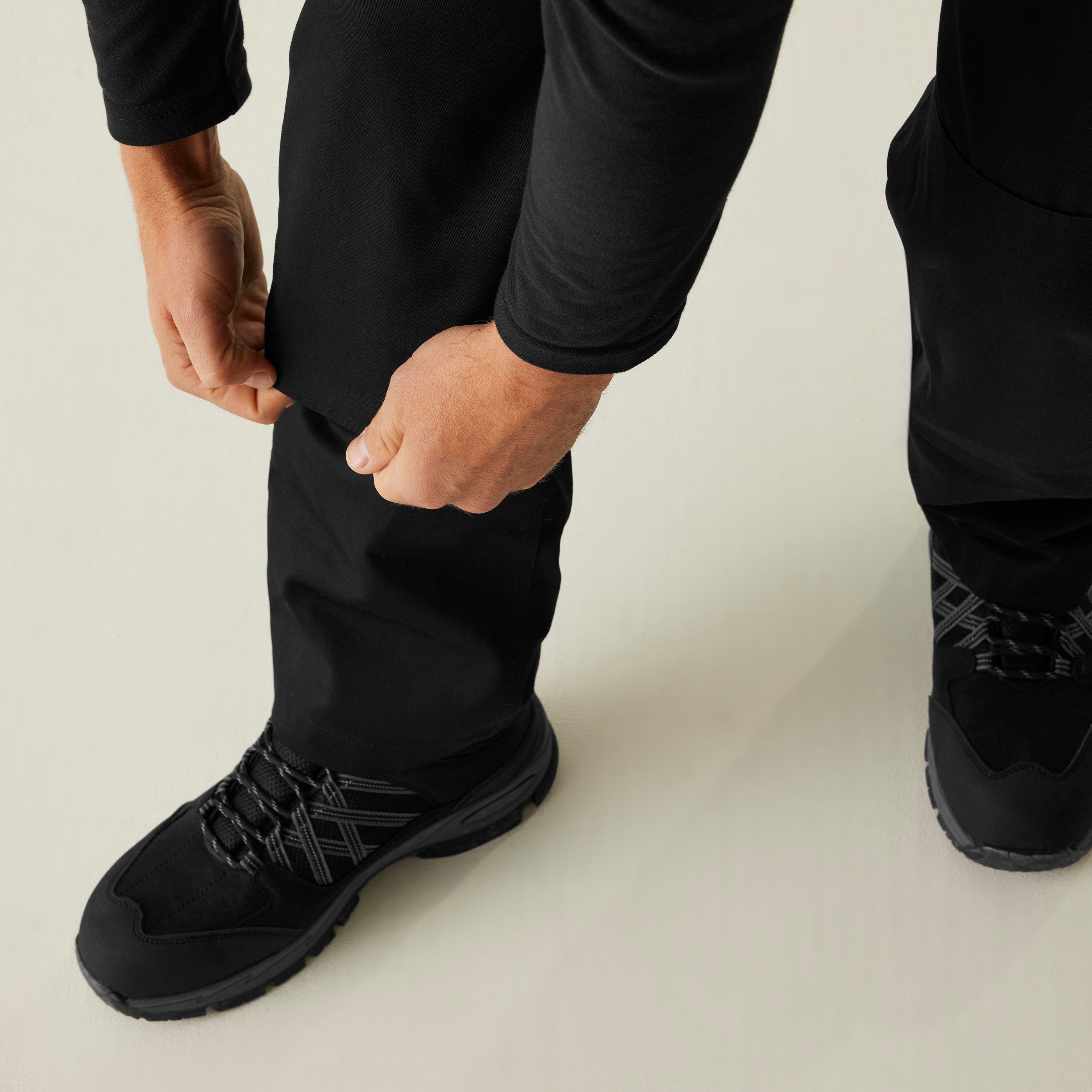 Zwart - Regatta - Men's Workwear Trousers - 8