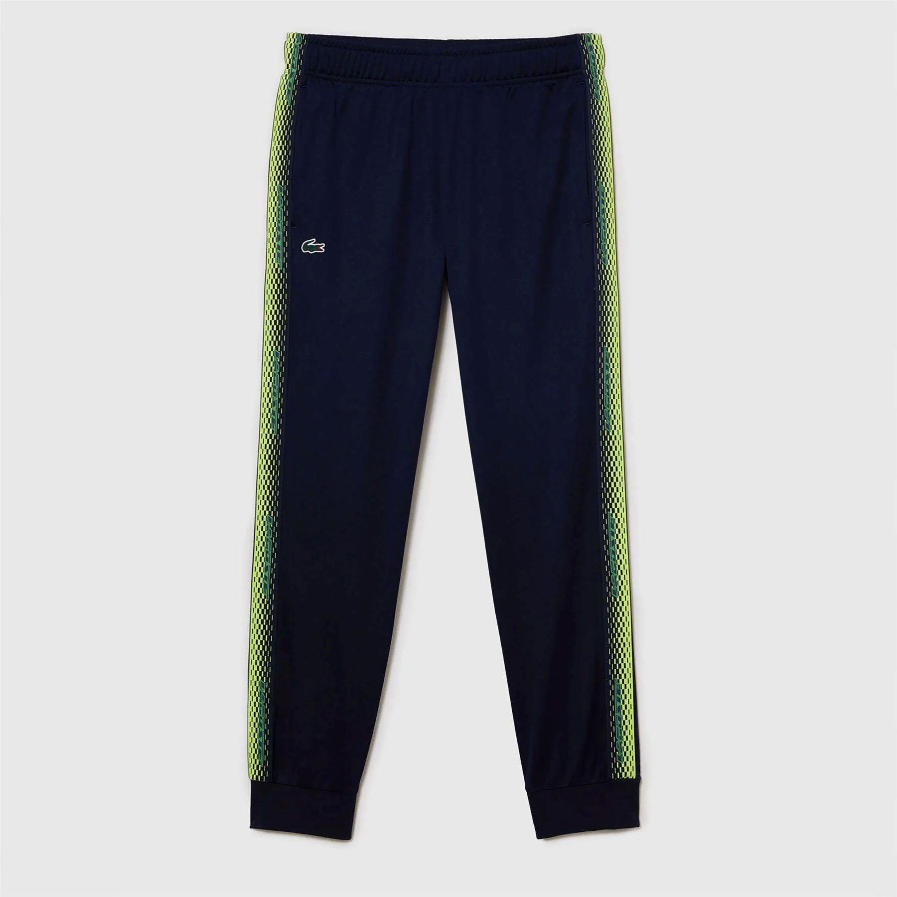 Blau - Lacoste - Men's Tennis Joggers Tracksuit Bottoms - 1