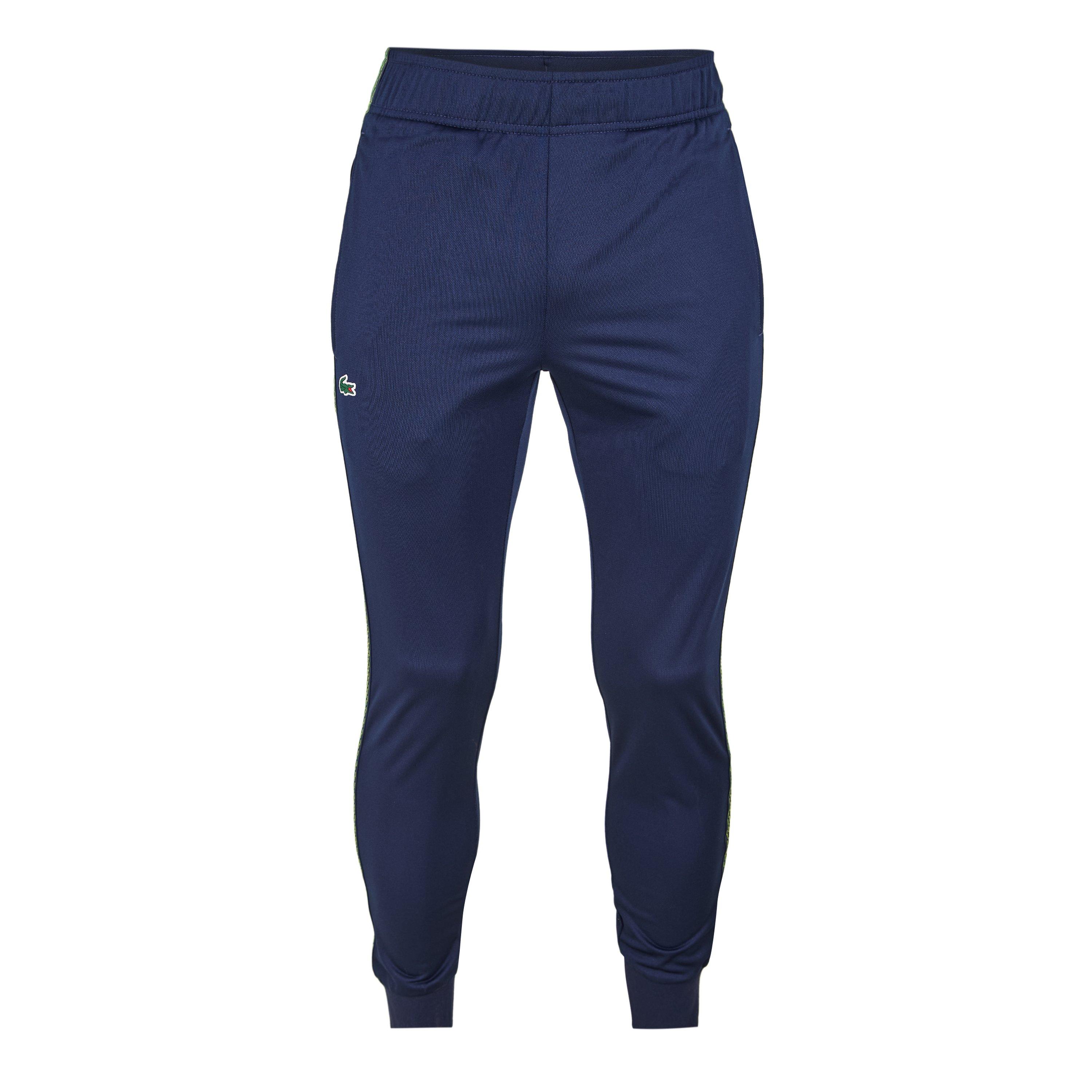 Lacoste Men's Tennis Joggers Tracksuit Bottoms - Blue - L
