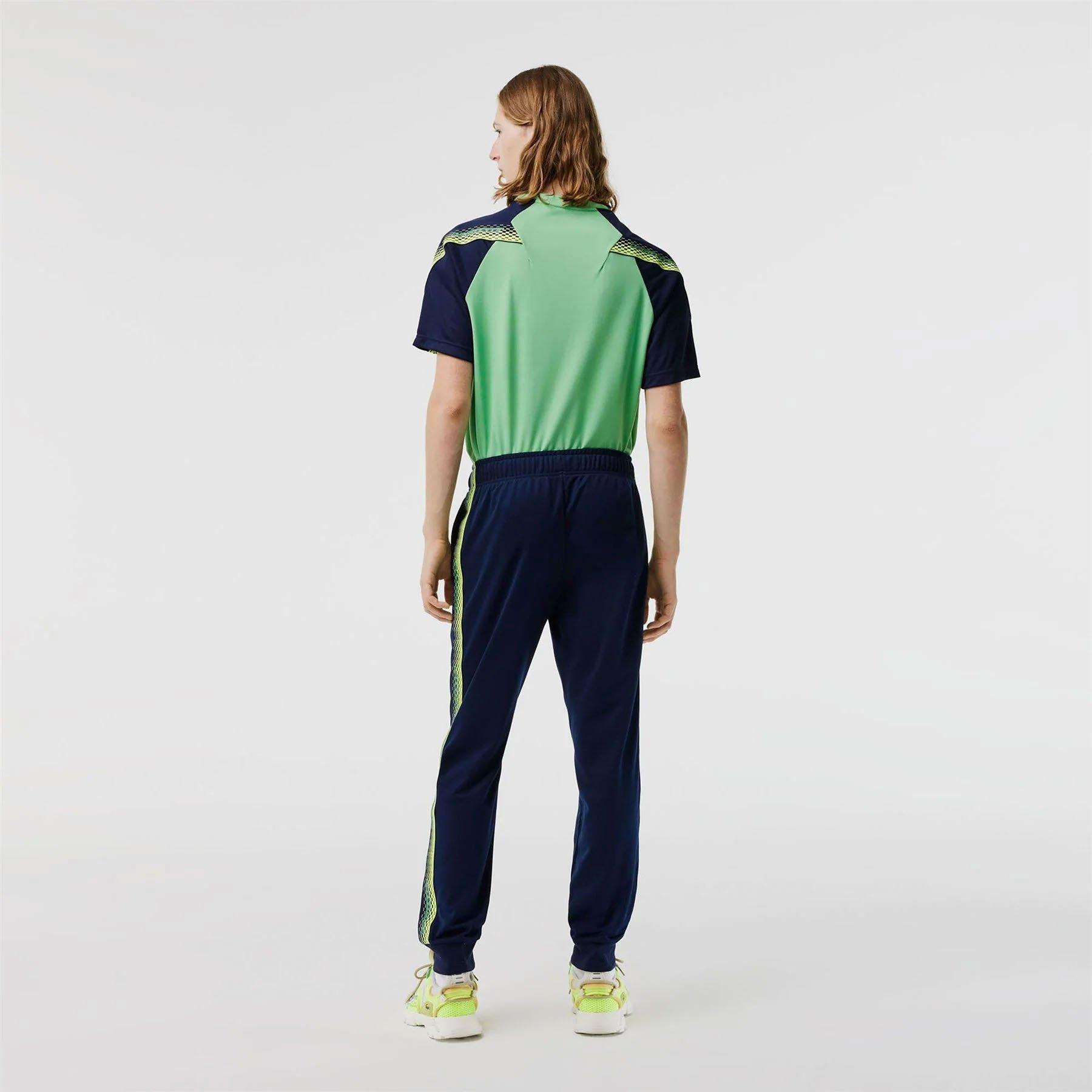 Blau - Lacoste - Men's Tennis Joggers Tracksuit Bottoms - 3