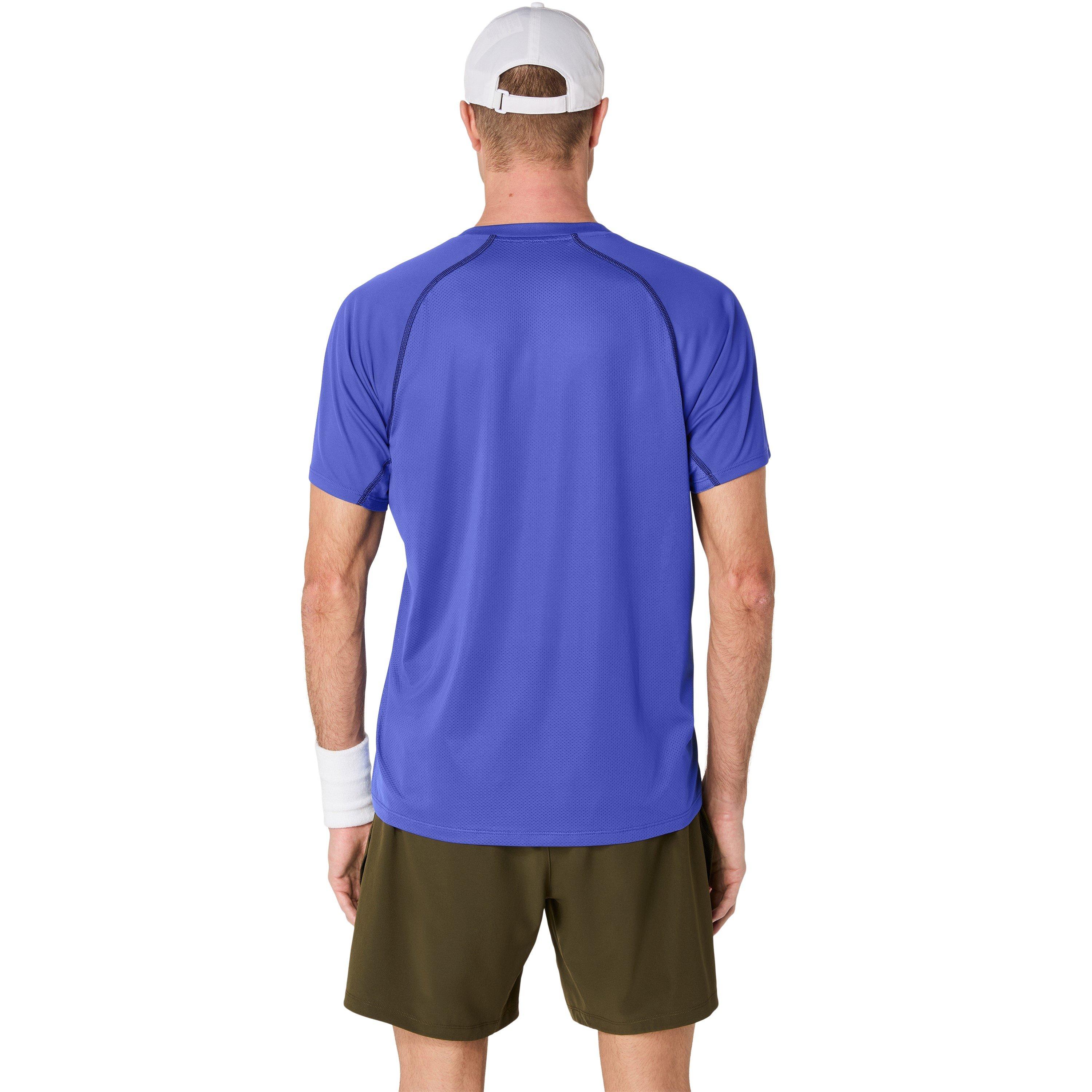 Dark Cobalt - Asics - Match Actibreeze T-Shirt Mens - 2