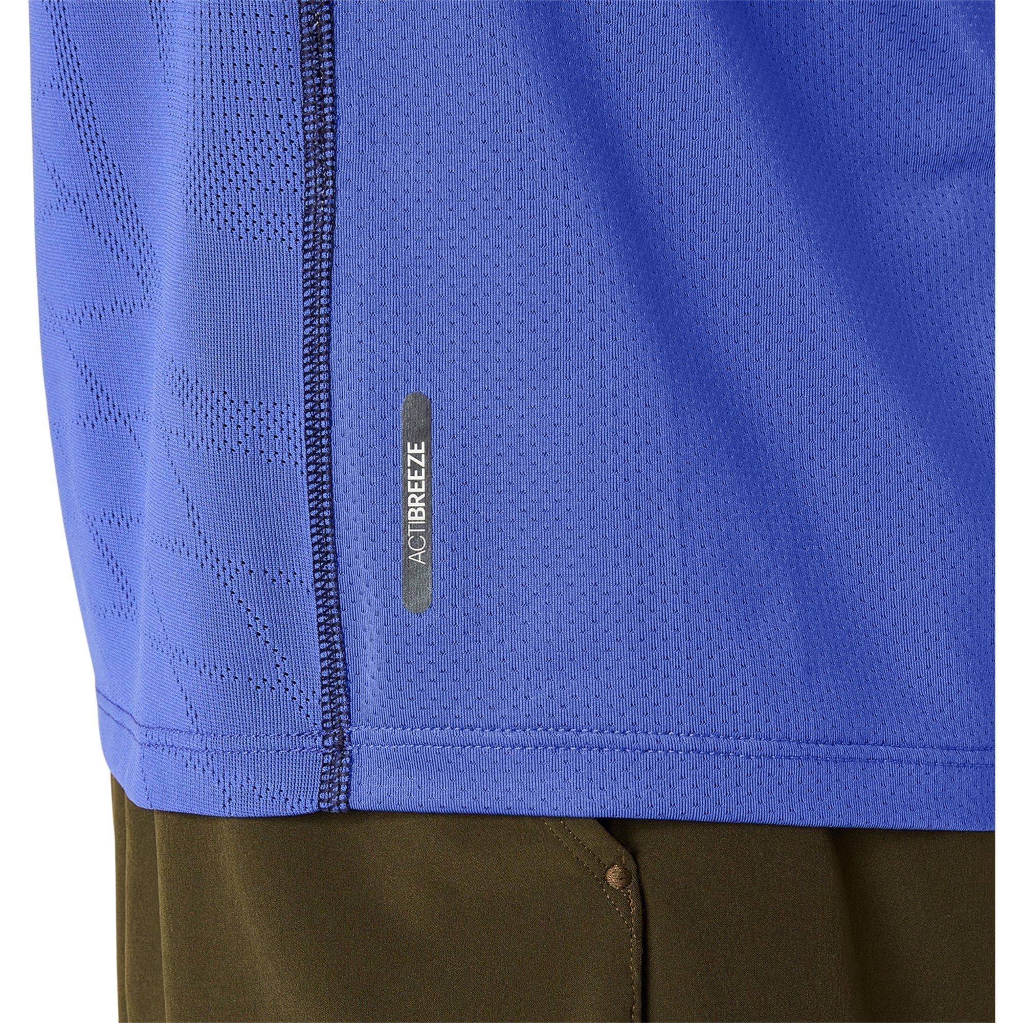 Dark Cobalt - Asics - Match Actibreeze T-Shirt Mens - 4