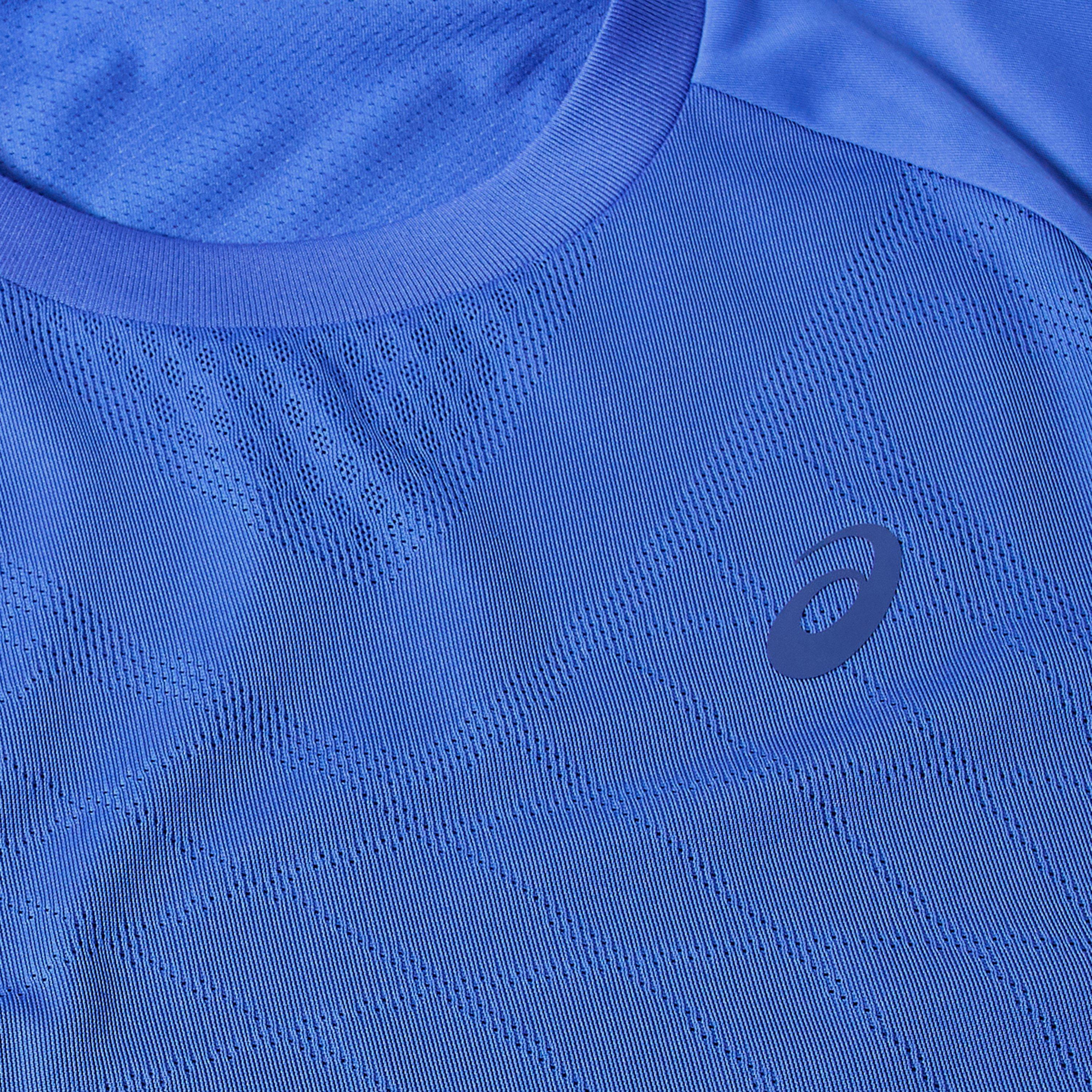 Dark Cobalt - Asics - Match Actibreeze T-Shirt Mens - 5