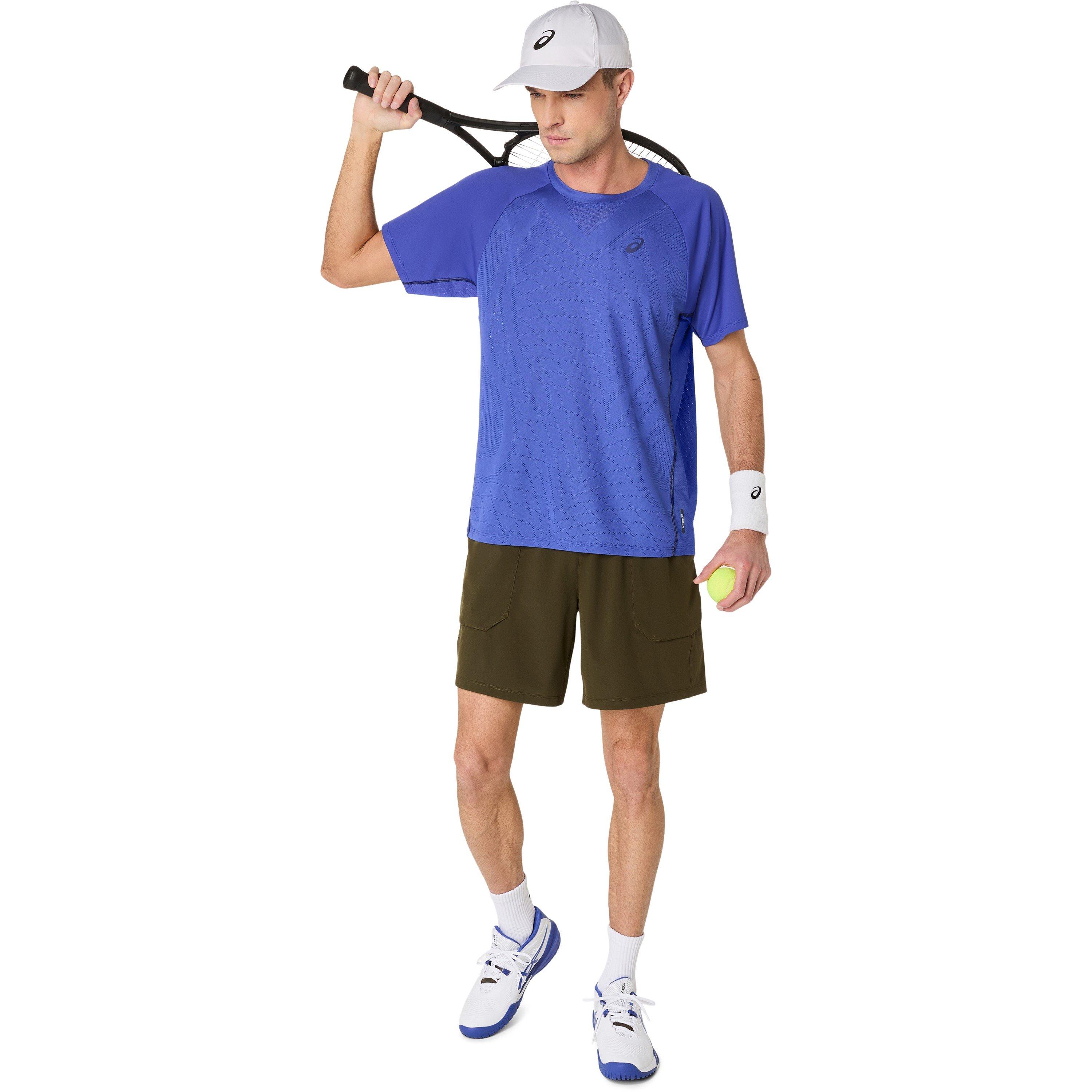 Dark Cobalt - Asics - Match Actibreeze T-Shirt Mens - 5