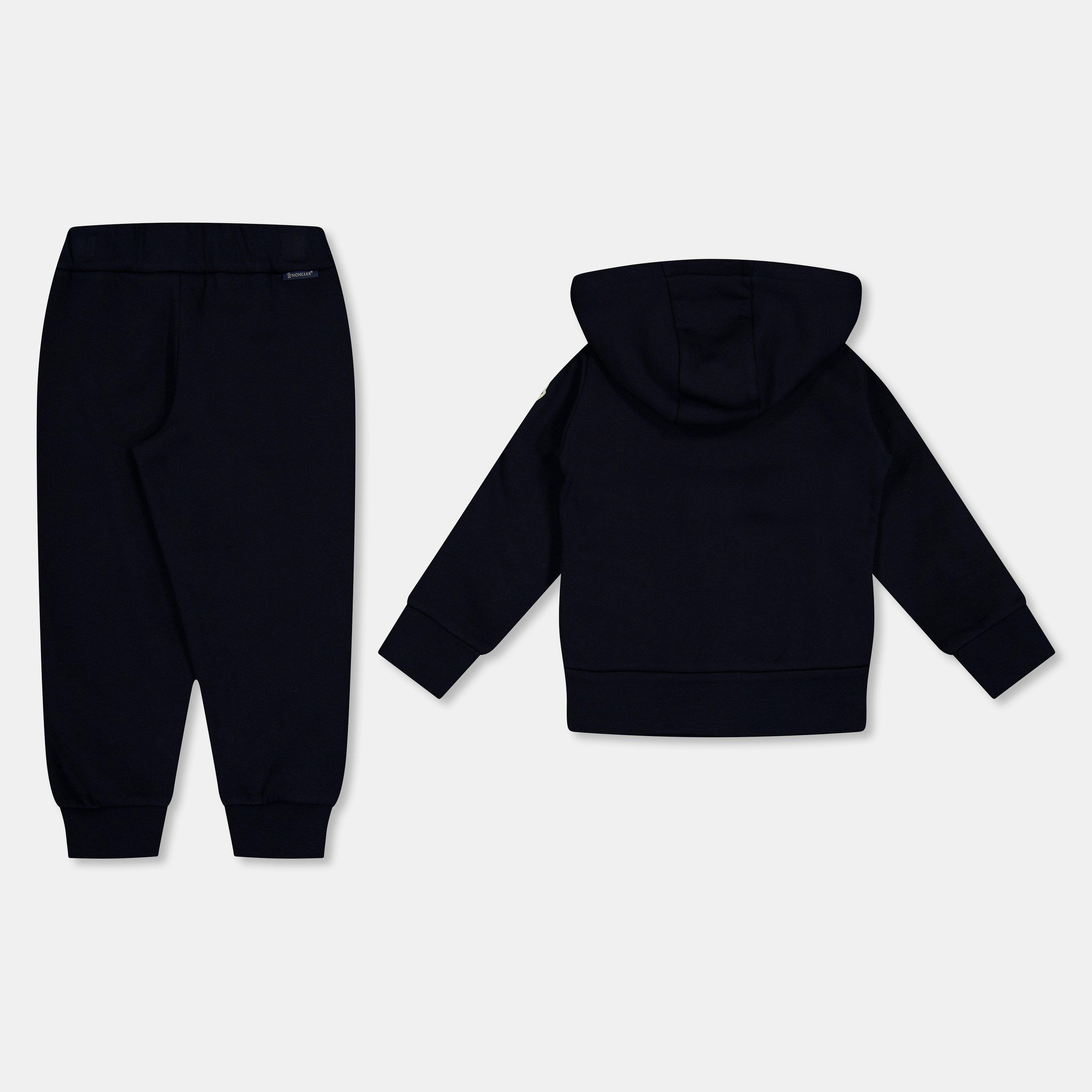 Navy 778 - Moncler - Kids Fleece Tracksuit - 2