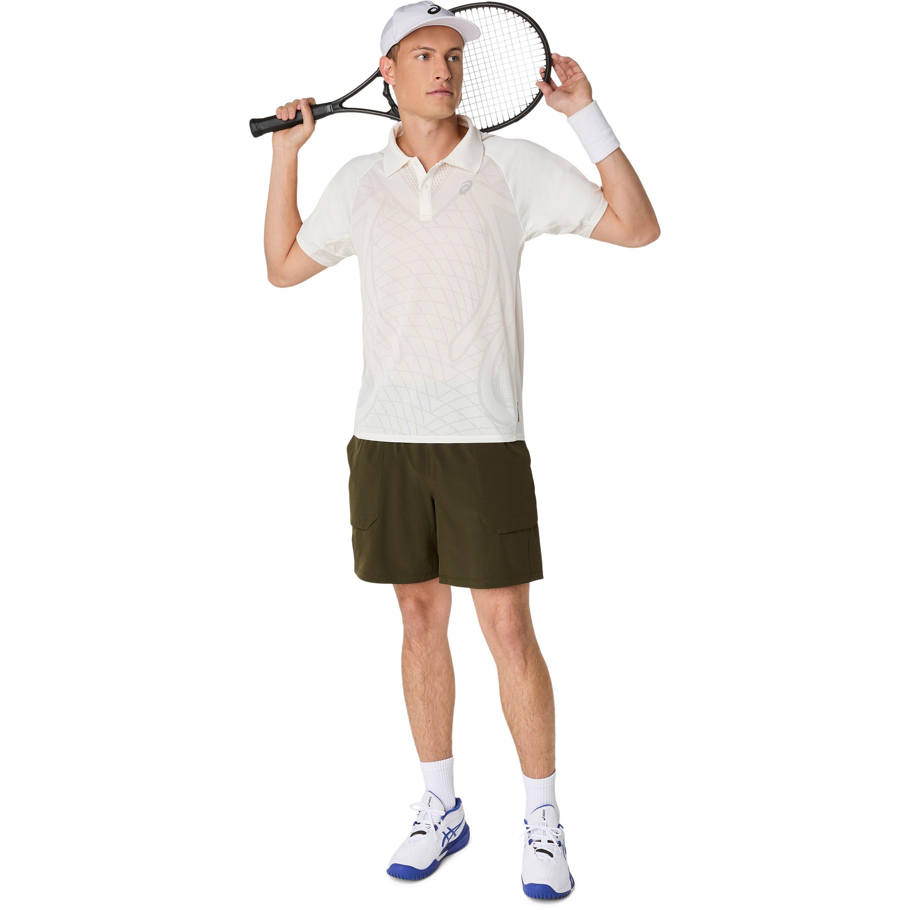 Cream - Asics - Match Actibreeze Polo-Shirt Mens - 4