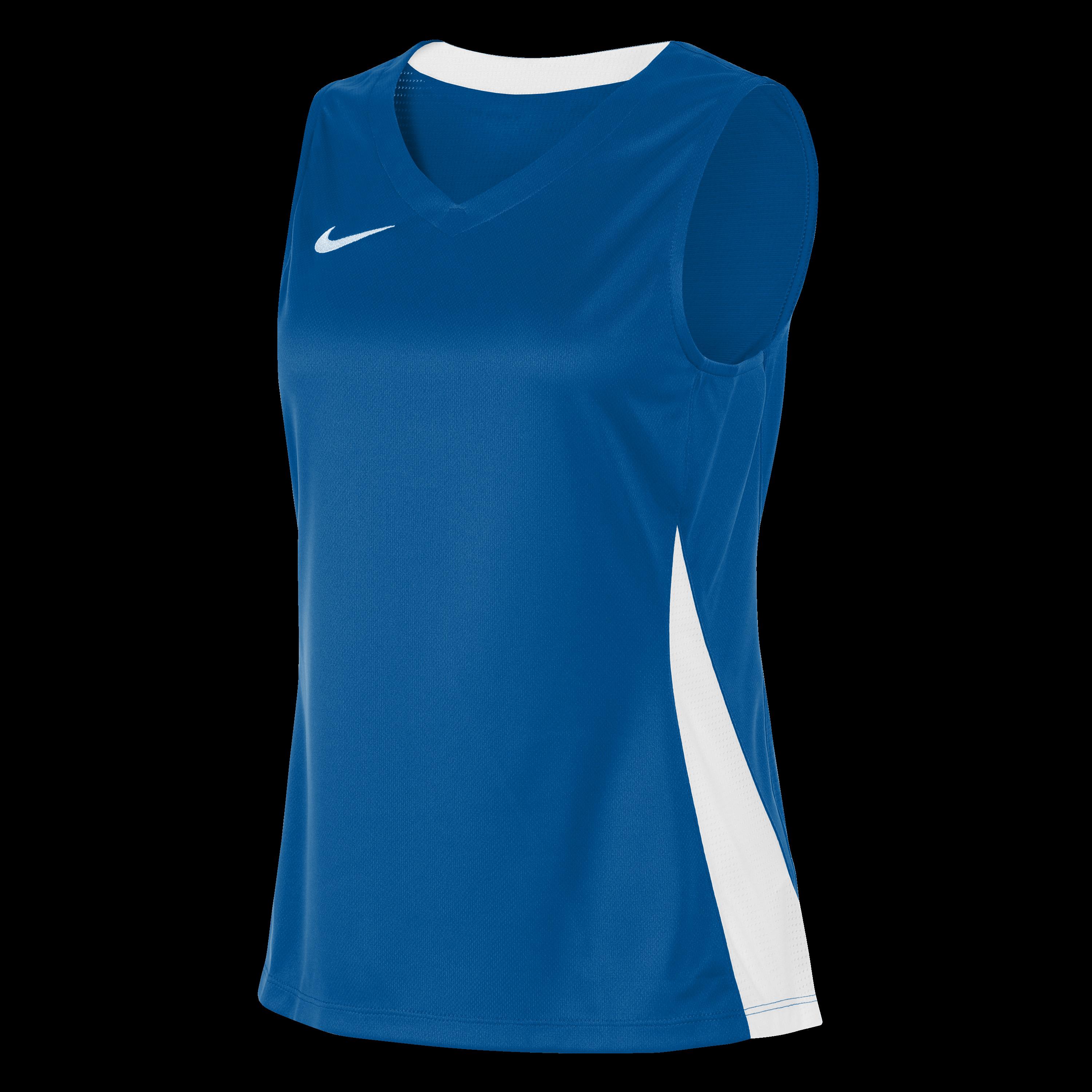 Nike Women's Performance Basketball Jersey - Royl Blue/White - 16 (XL)