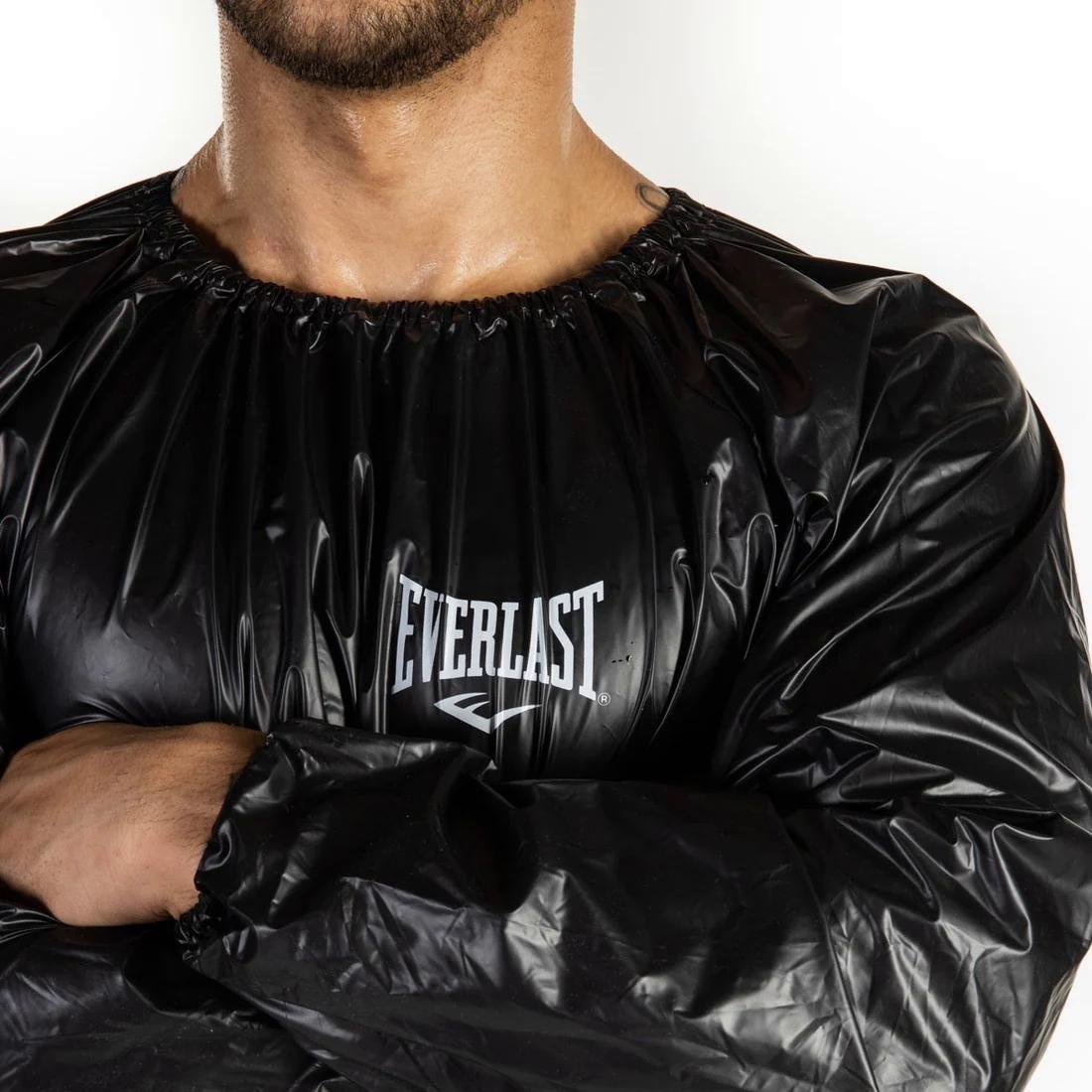 Black - Everlast - Vinyl Sauna Suit BLK XL/XXL - 6
