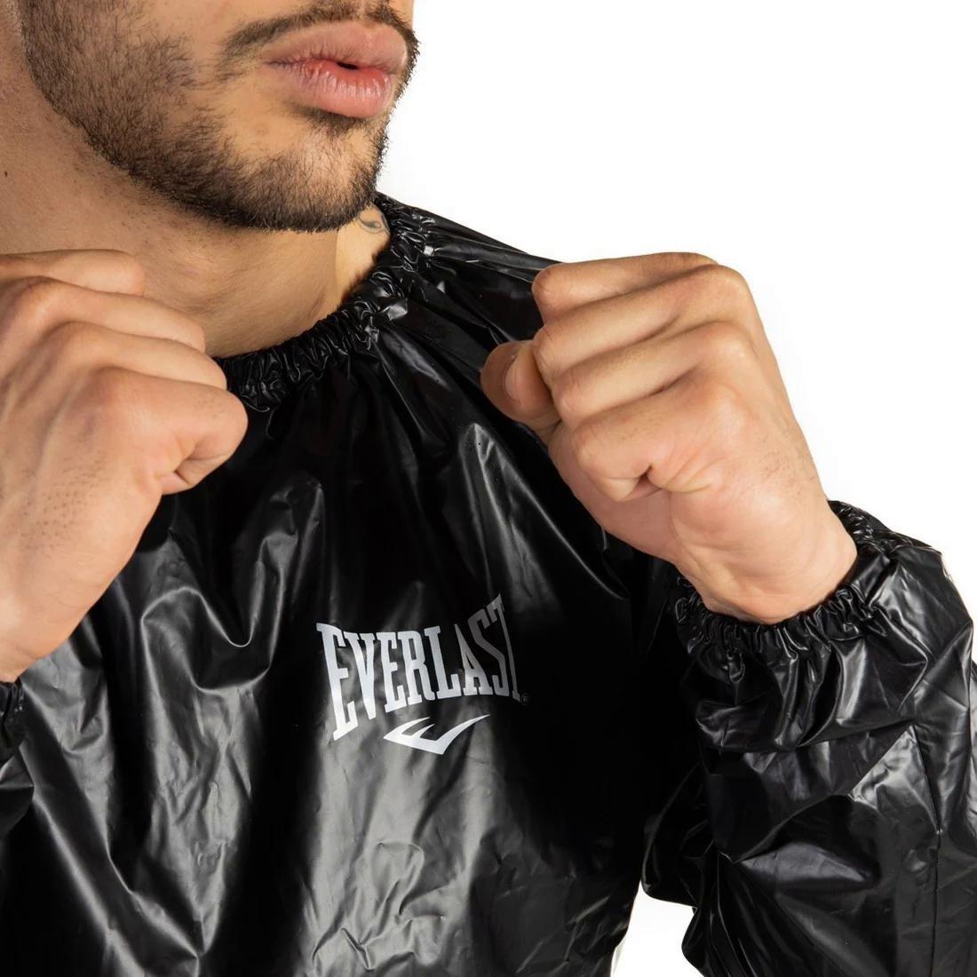 Black - Everlast - Vinyl Sauna Suit BLK XL/XXL - 7