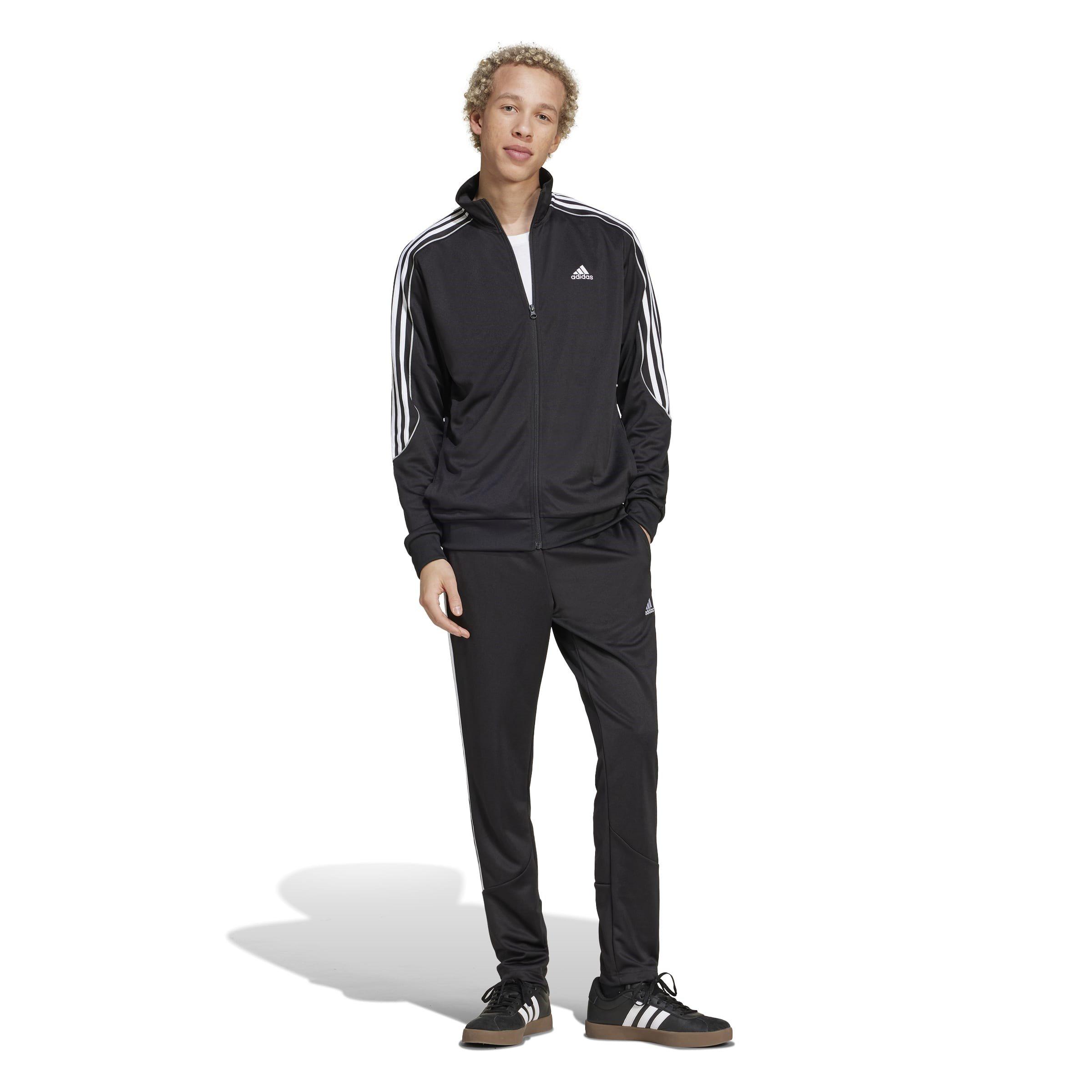 Sort - adidas - Sportswear 3-Stripes Doubleknit Track Suit Mens - 3