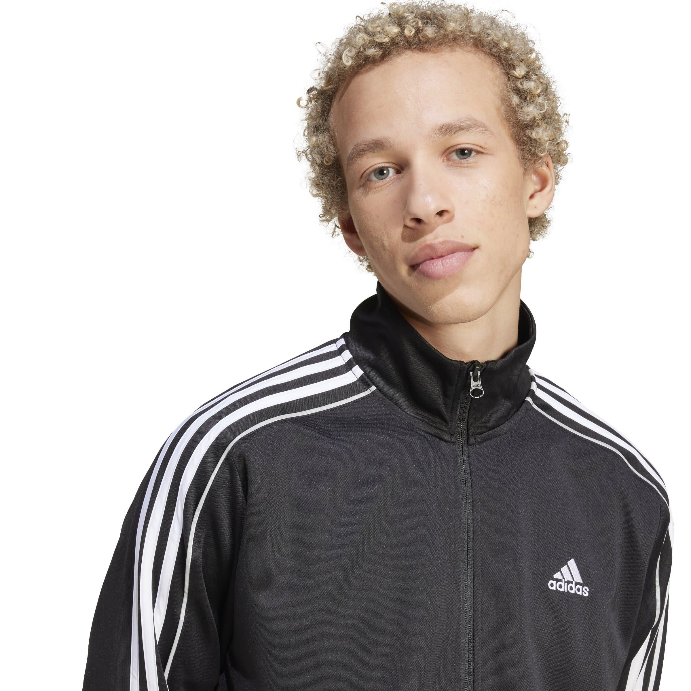 Sort - adidas - Sportswear 3-Stripes Doubleknit Track Suit Mens - 5