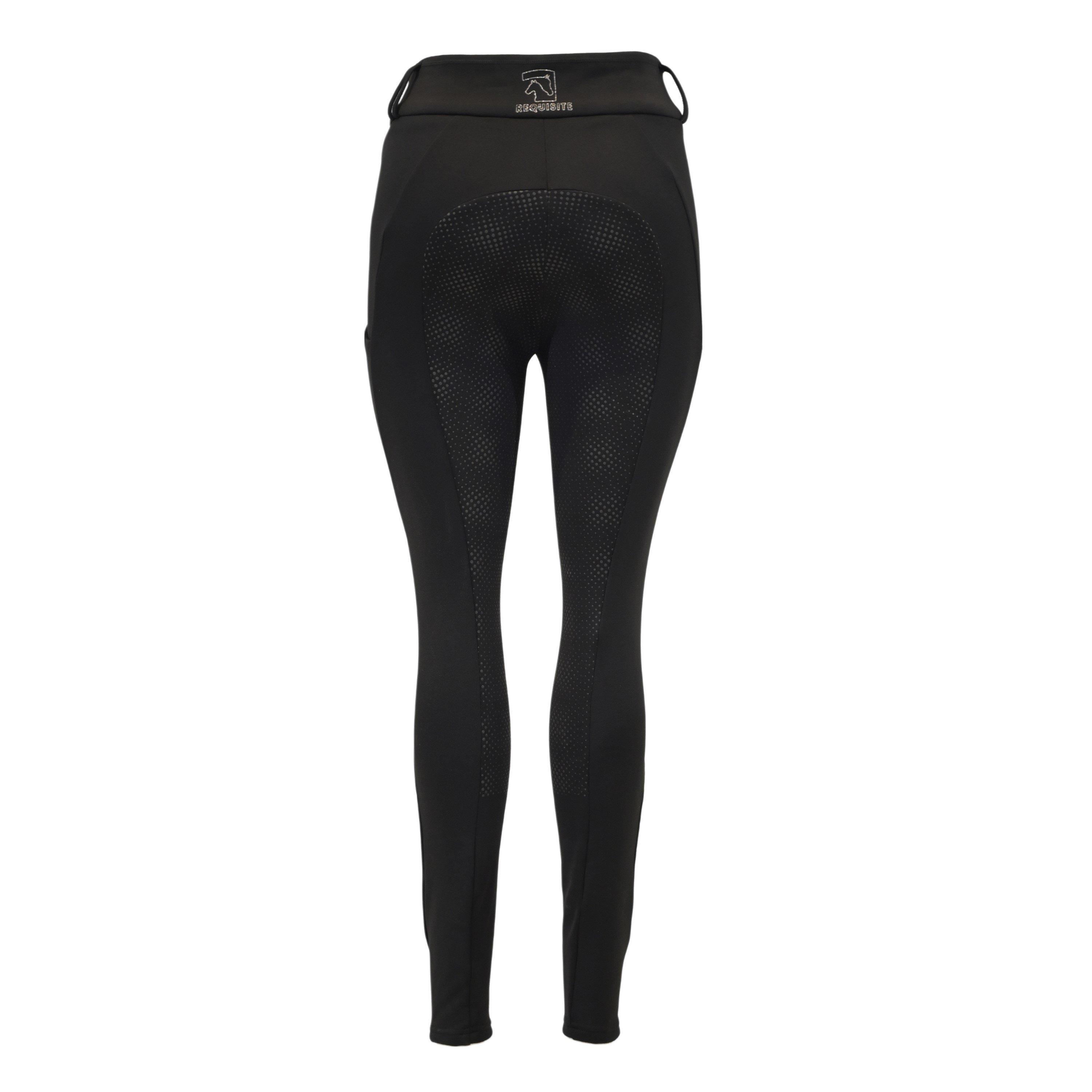 Black - Requisite - ColdShield Riding Tights - 2