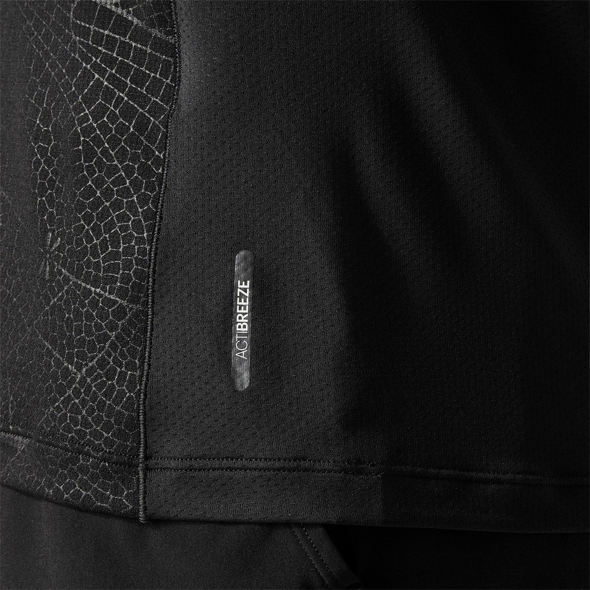 Perfekt Schwarz - Asics - Match Night Energy T-Shirt Mens - 5