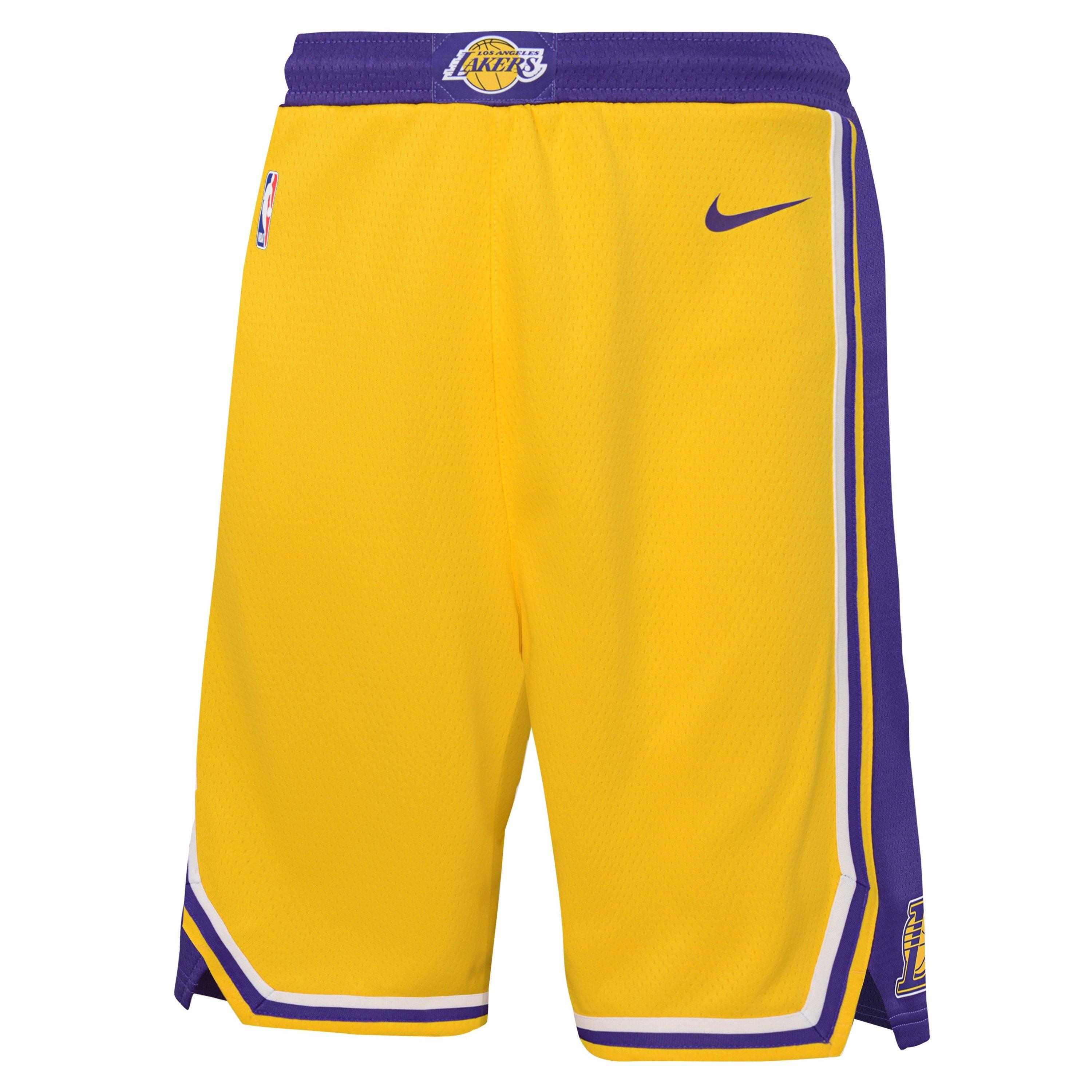 Nike Boys Nba Swingman Short - Lakers - 7-8 (S)
