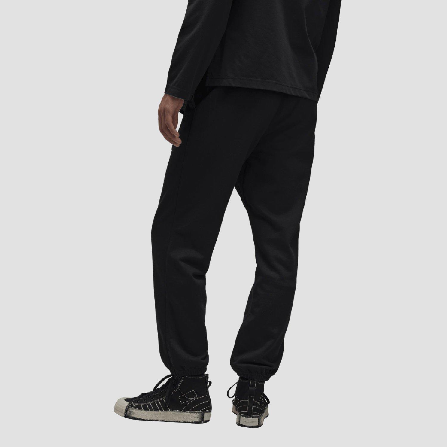 Black - Y3 - Men's French Terry Track Pants - 2