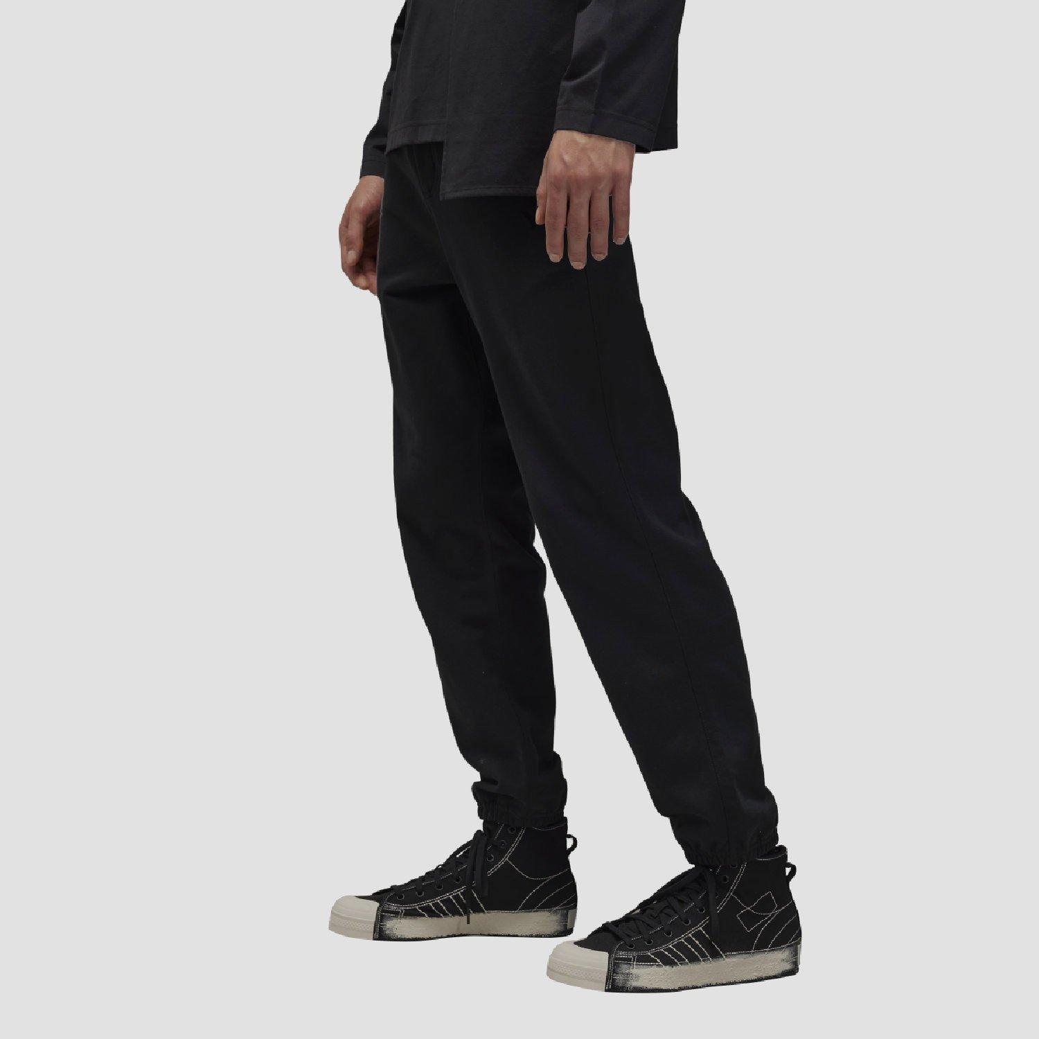 Black - Y3 - Men's French Terry Track Pants - 3