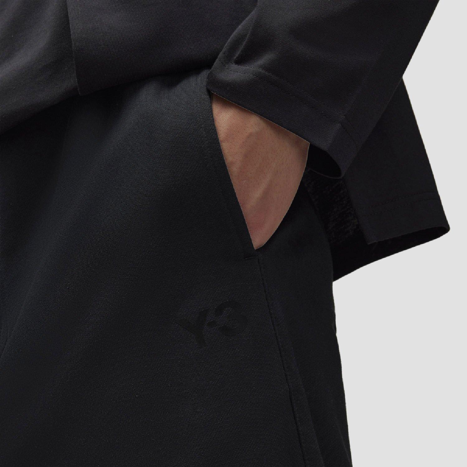 Black - Y3 - Men's French Terry Track Pants - 6