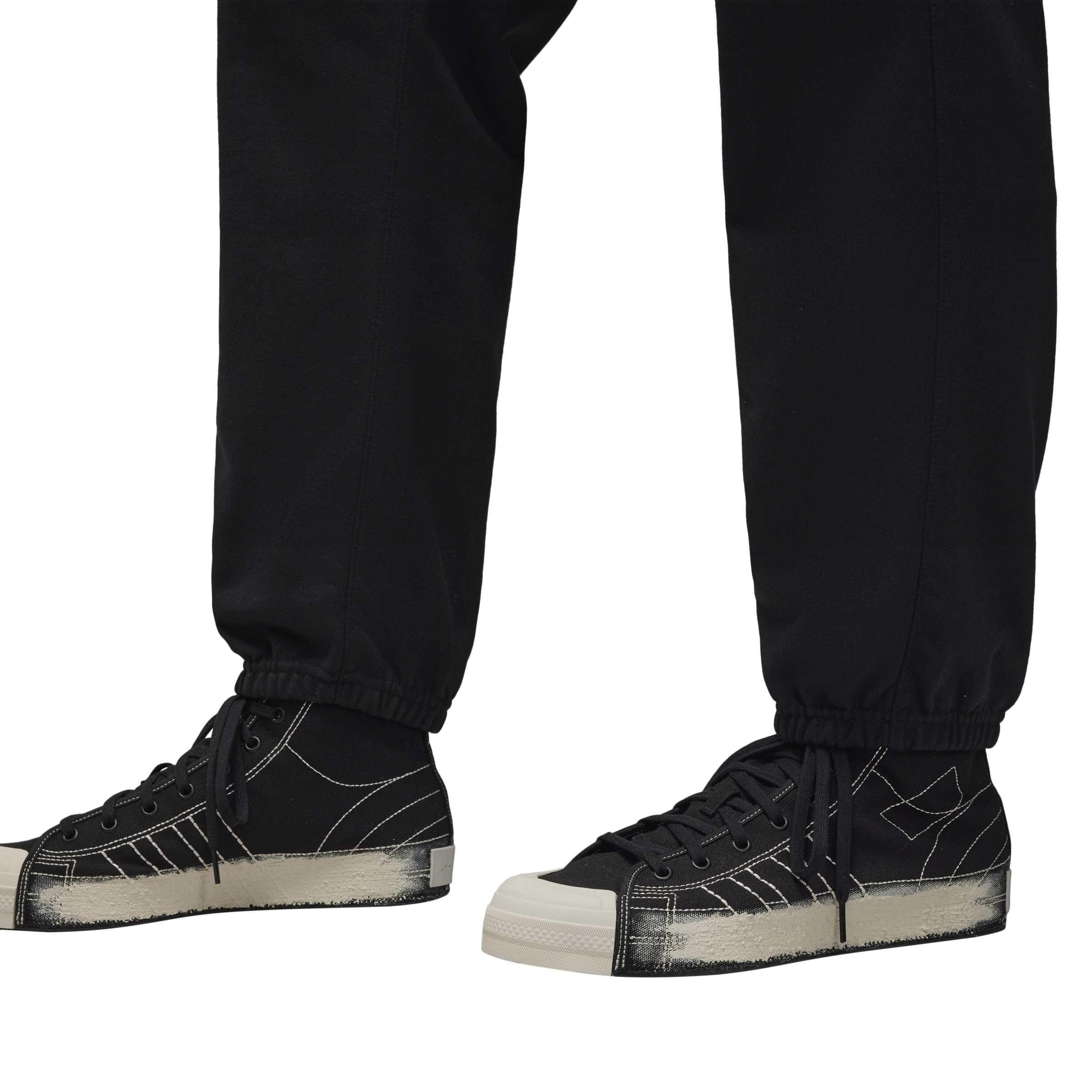 Black - Y3 - Men's French Terry Track Pants - 8