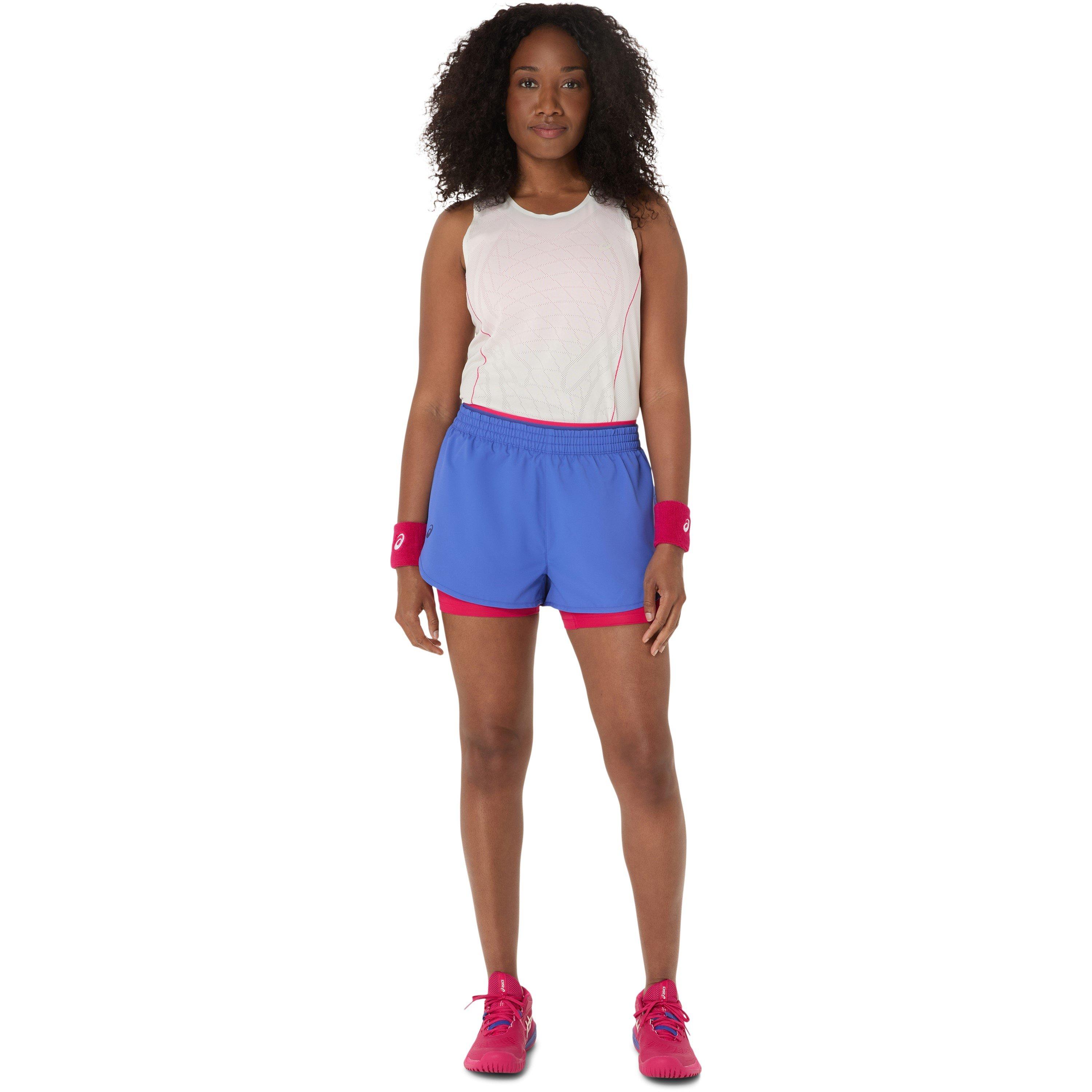 Dark Cobalt - Asics - Match Shorts Womens - 3
