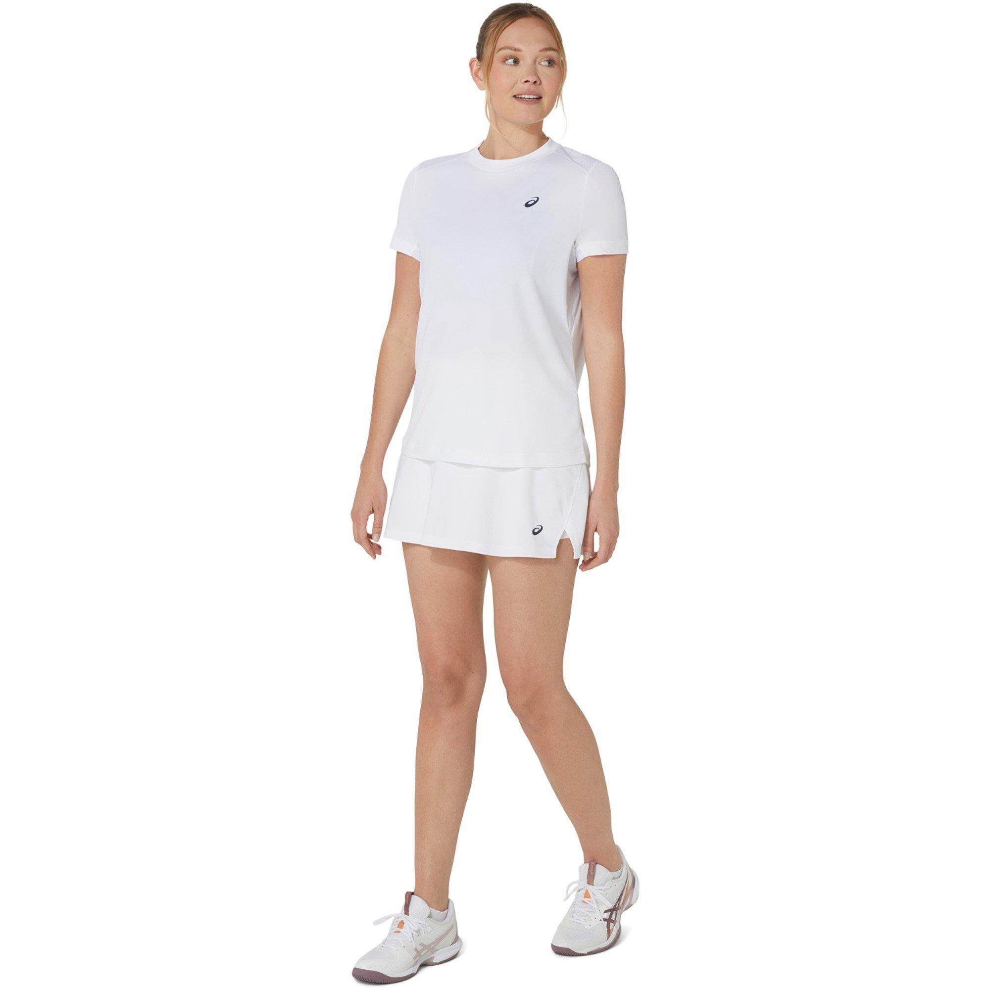 Brilliant White - Asics - ASICS Court Womens Performance Skirt - 3