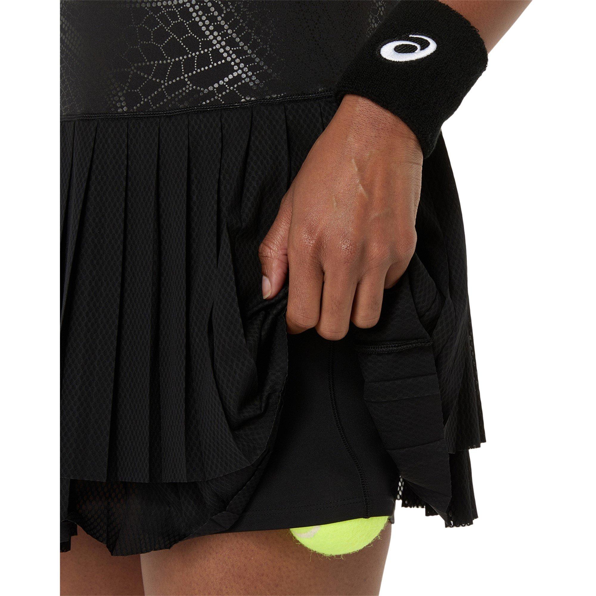 Perf Black - Asics - Match Night Energy Tennis Dress Womens - 5