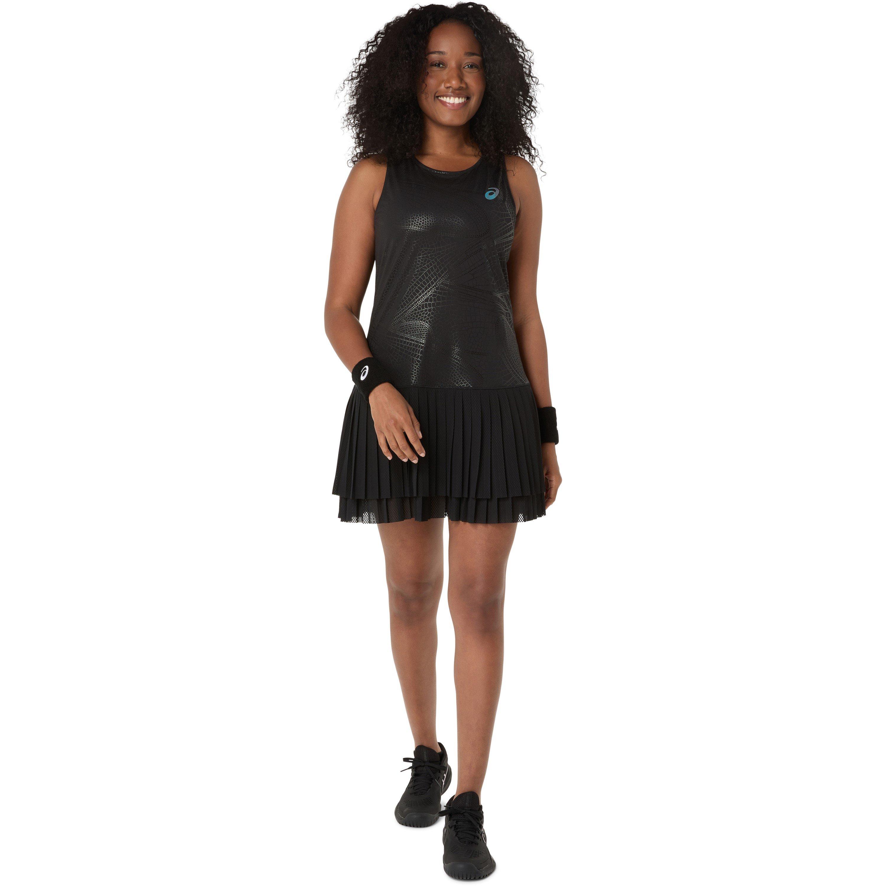 Perf Black - Asics - Match Night Energy Tennis Dress Womens - 6