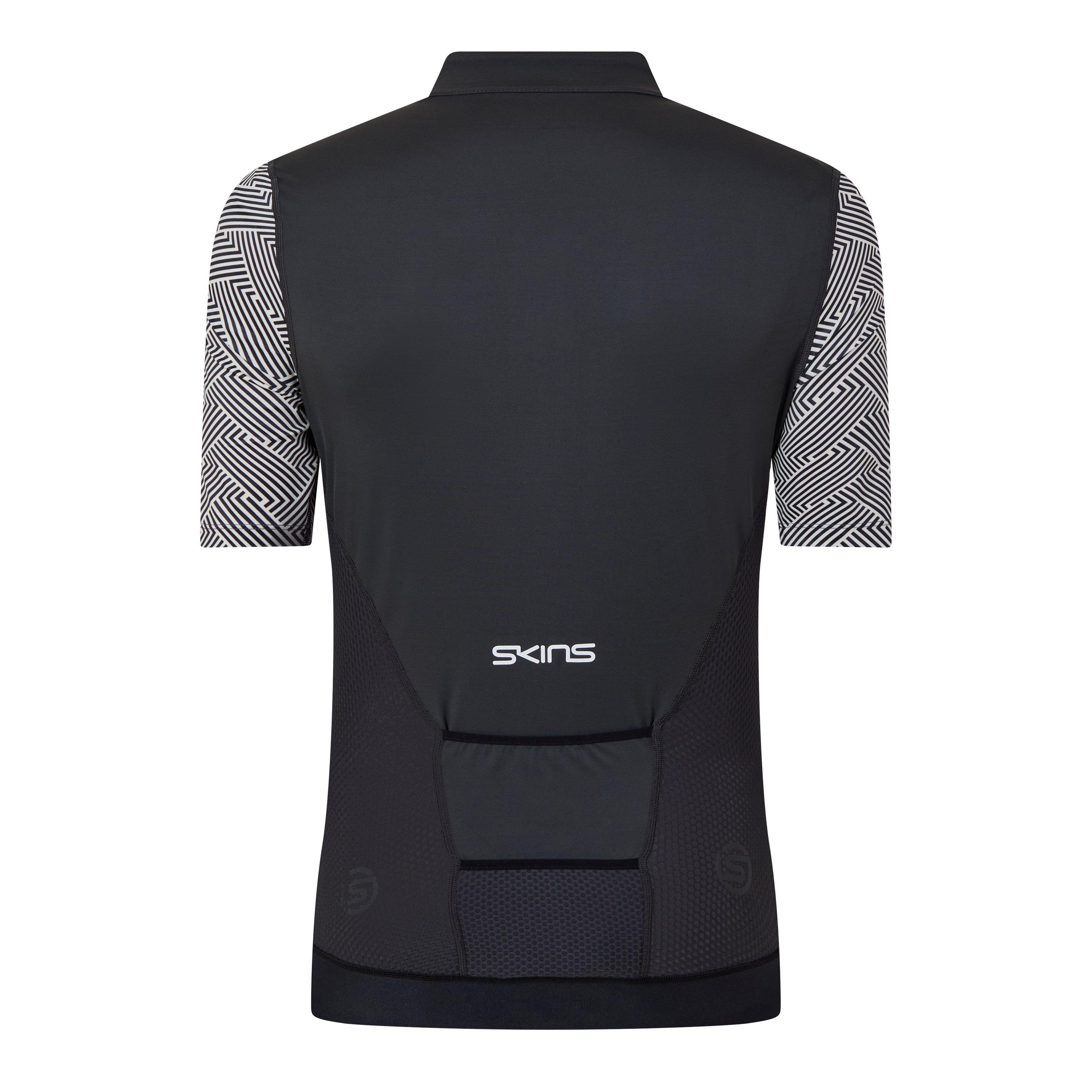 Grey - Skins - Cycle Elite Short Sleeve Jersey - 3