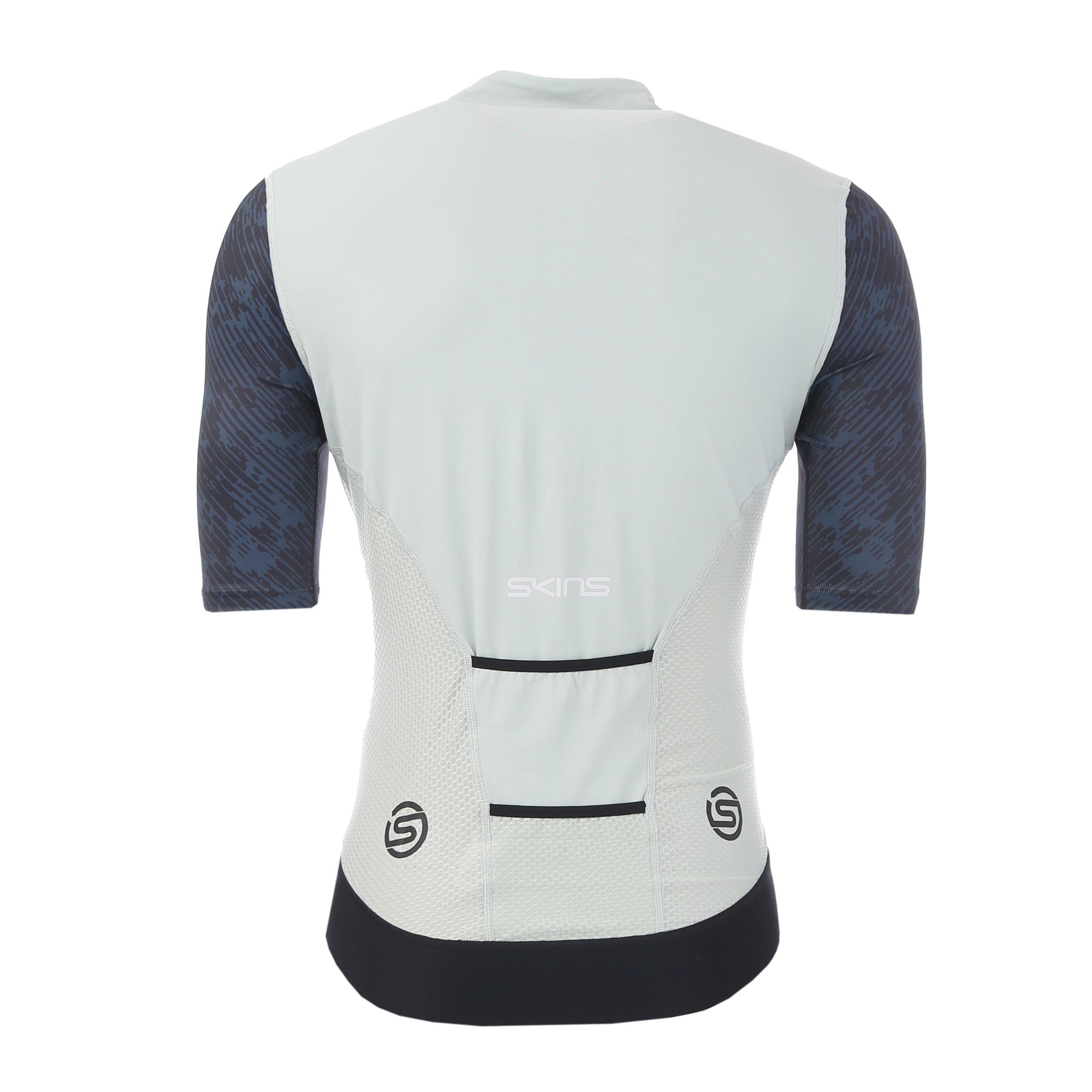 Blauw - Skins - Cycle Elite Short Sleeve Jersey - 2