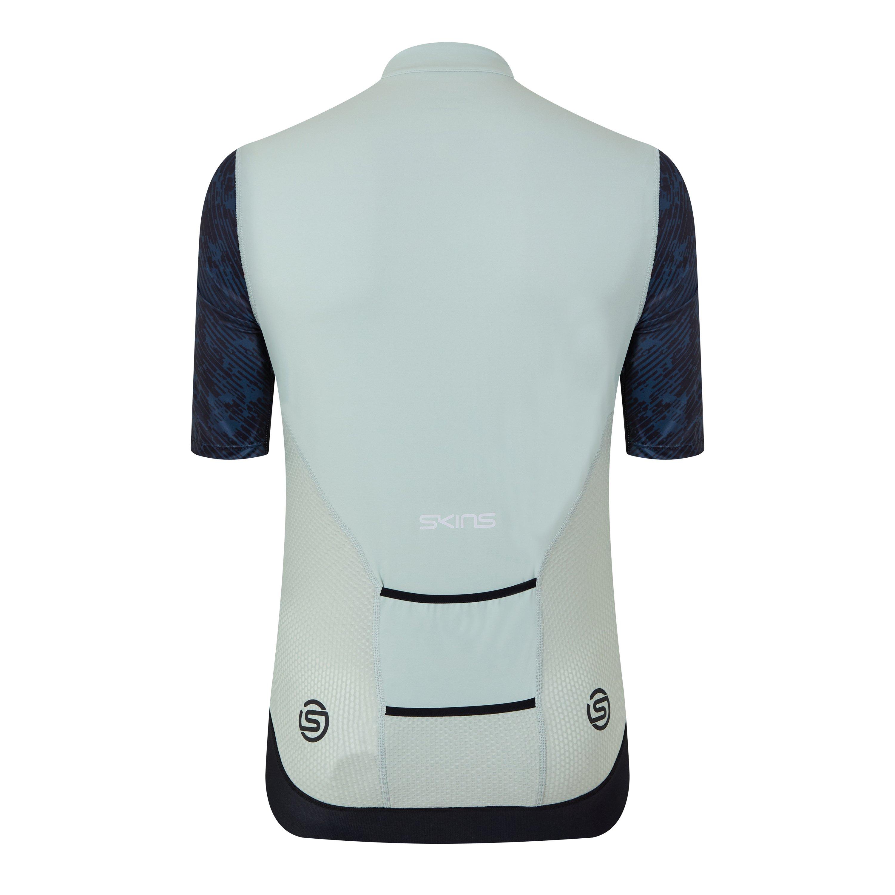 Blauw - Skins - Cycle Elite Short Sleeve Jersey - 3