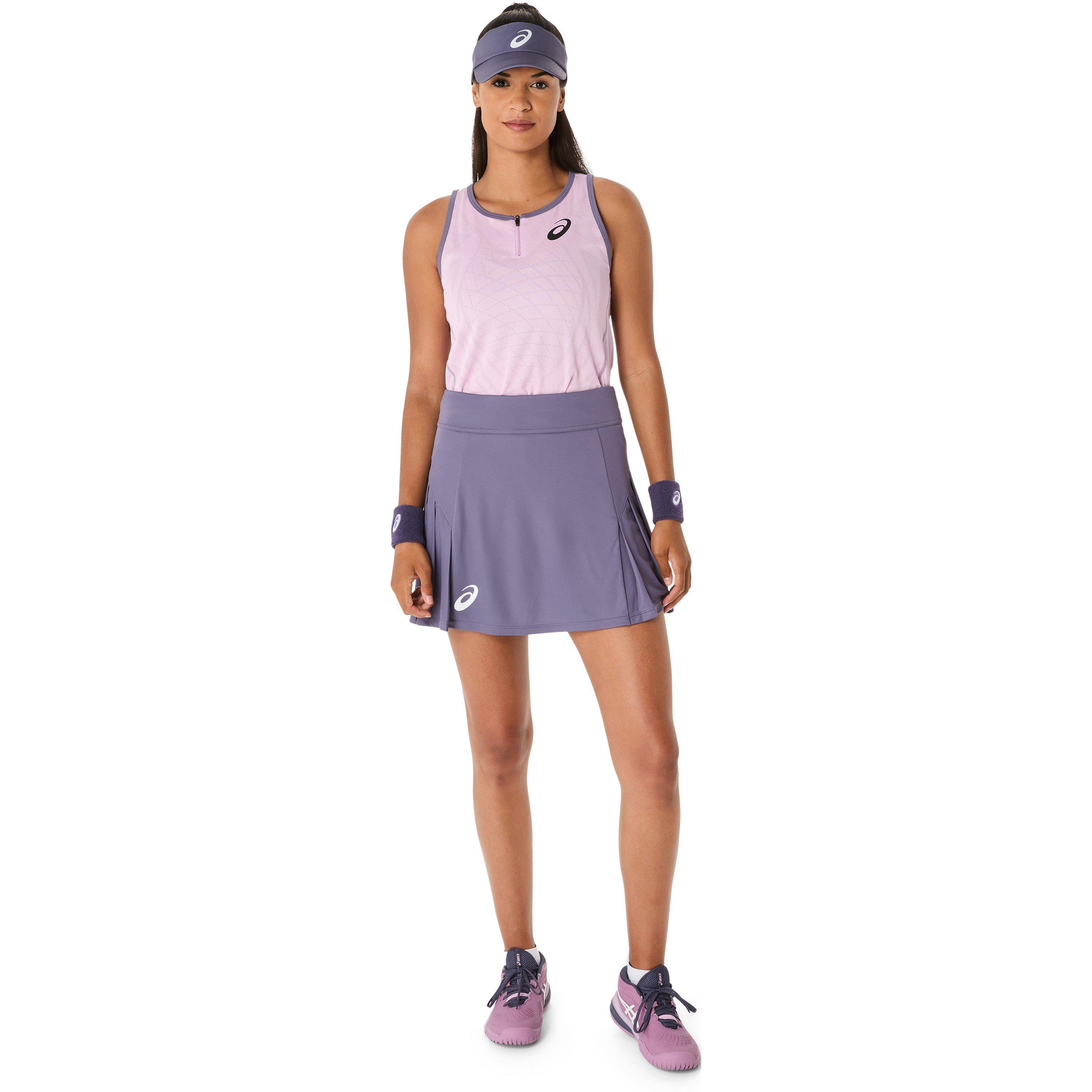Greyish Purple - Asics - Match Skort Womens - 3