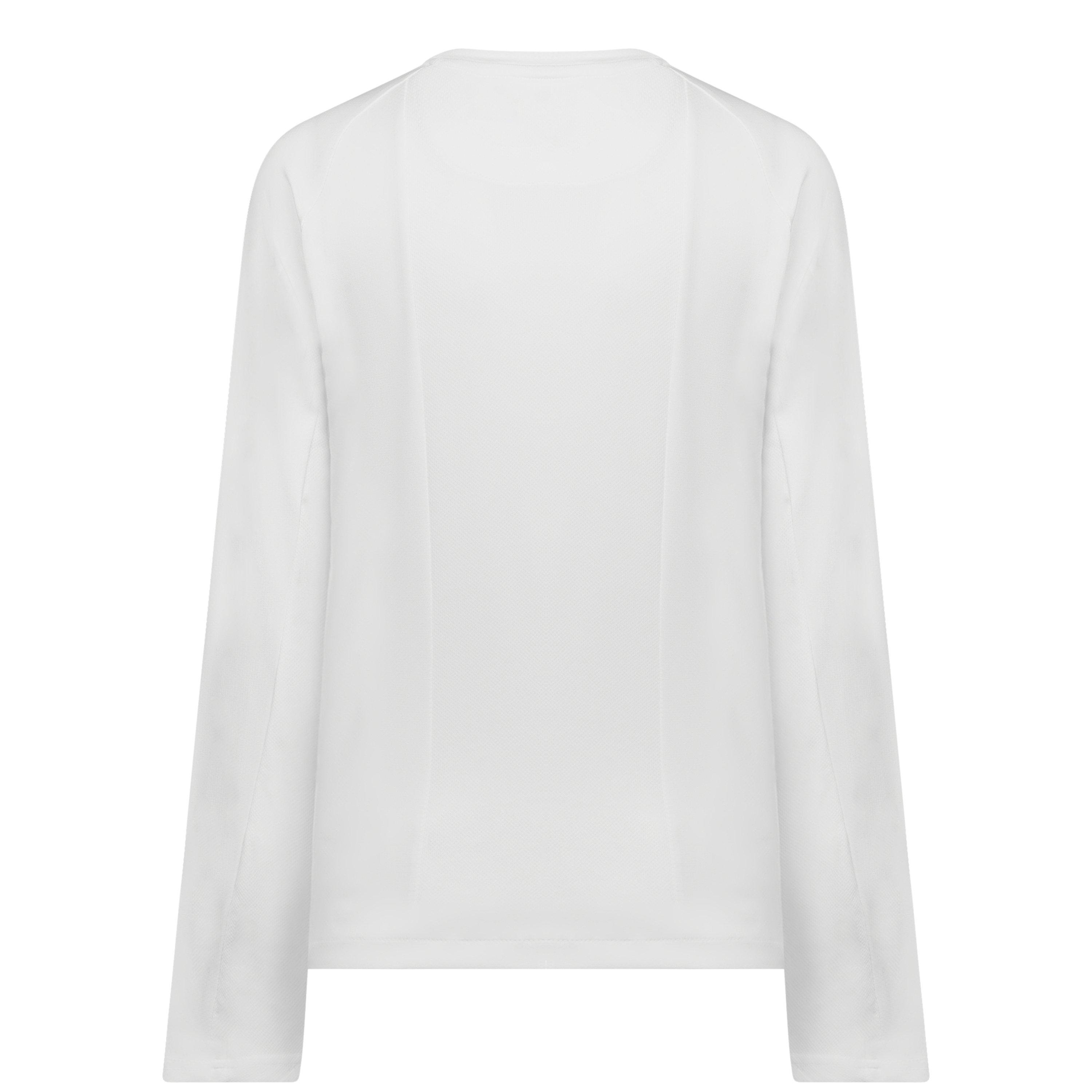 Wit/Marineblauw - Castore - AMC LS Performance T-Shirt Womens - 2