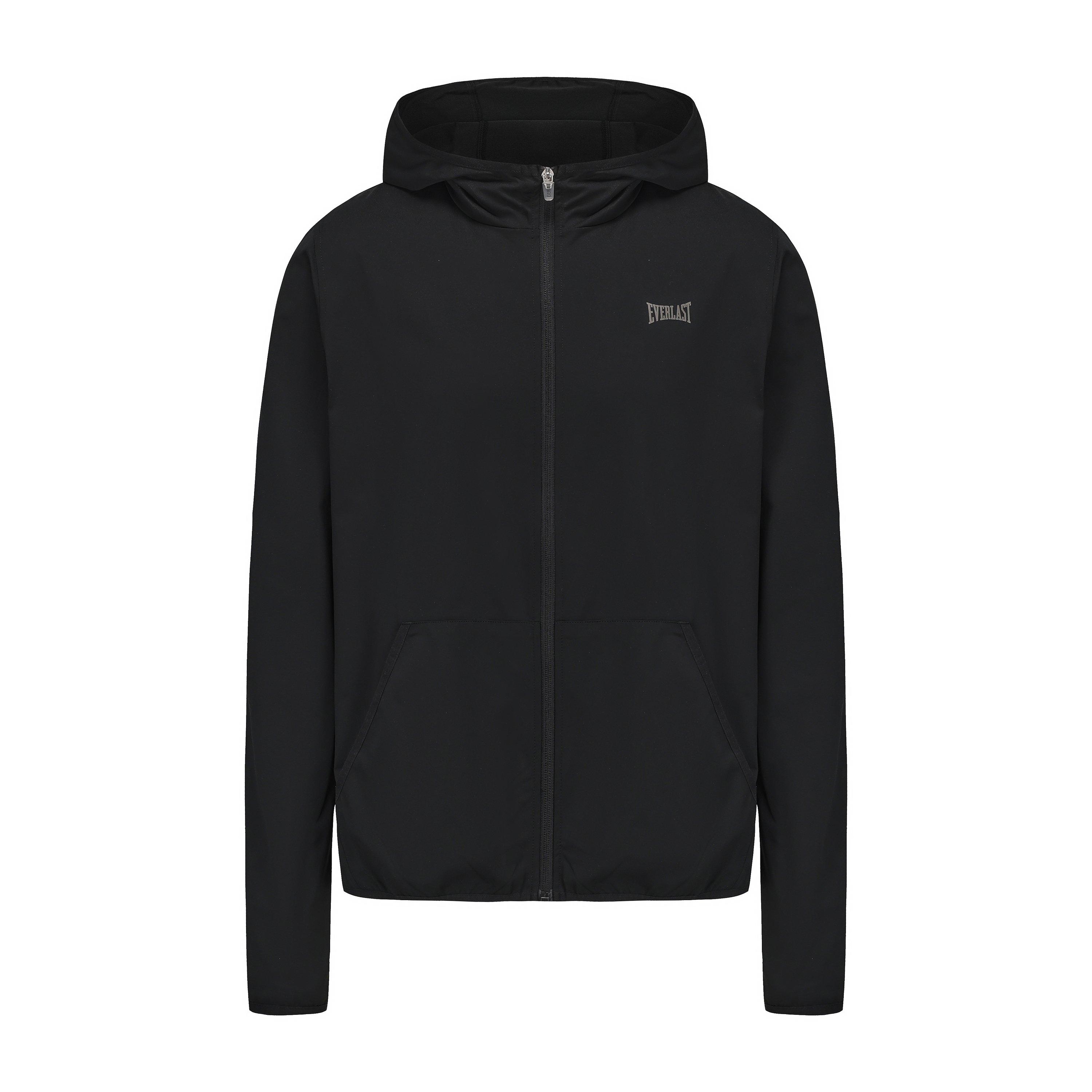 Everlast Men's Training Zip Hoodie - Jet Black - L