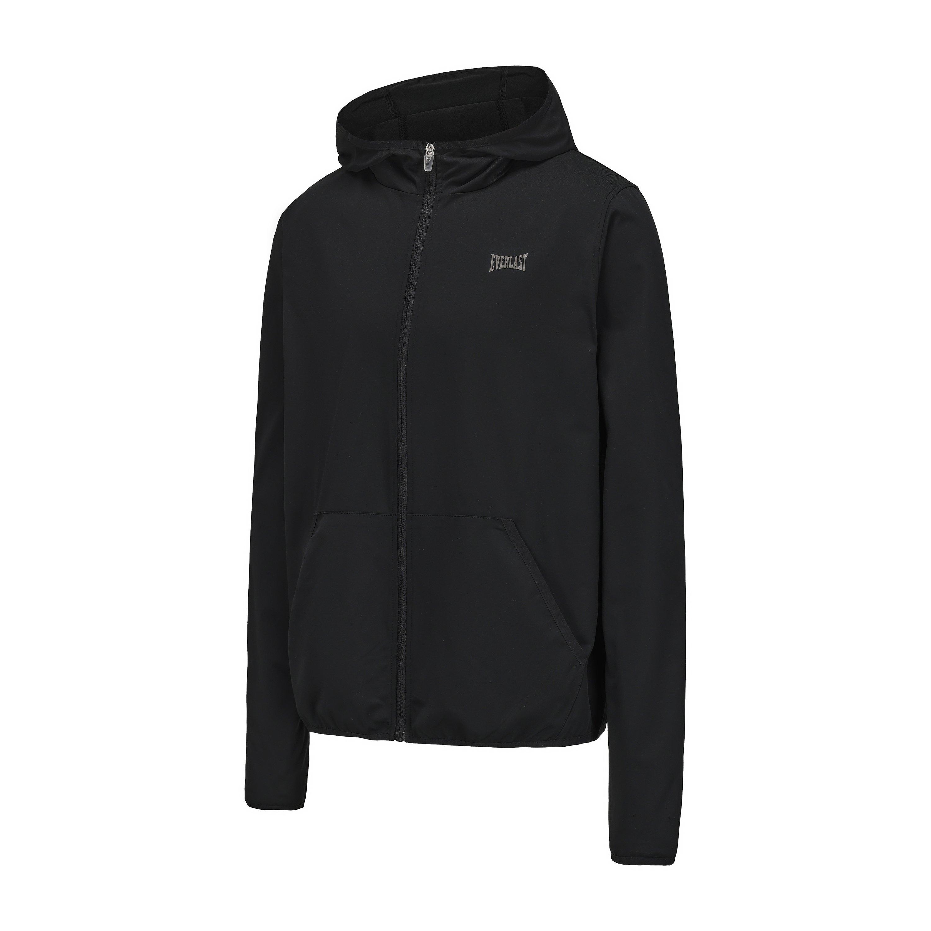 Jet Black - Everlast - Training Zip Hoodie Mens - 3
