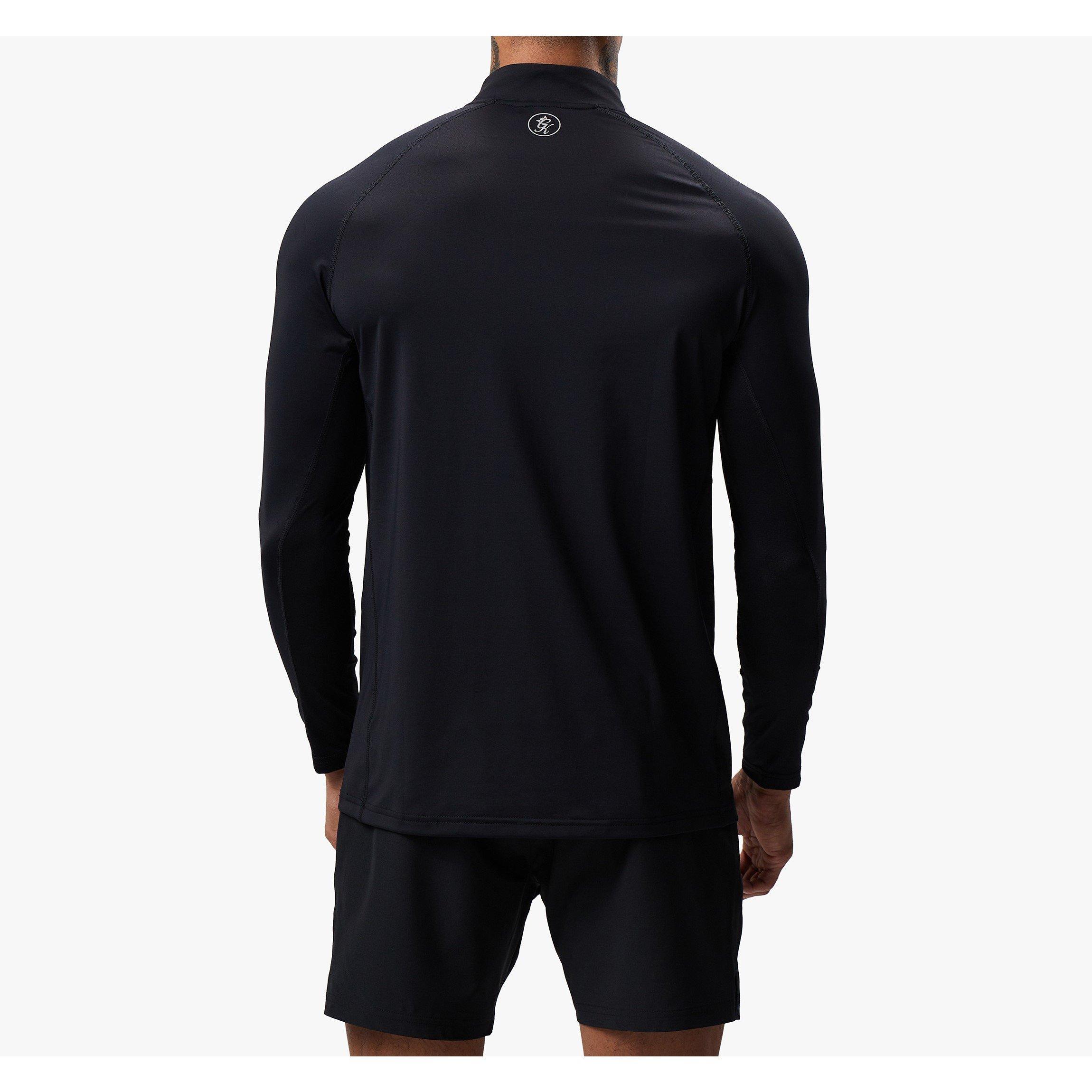 Sort - Gym King - Mens Energy Zipped Funnel Performance Tracksuit Top - 2