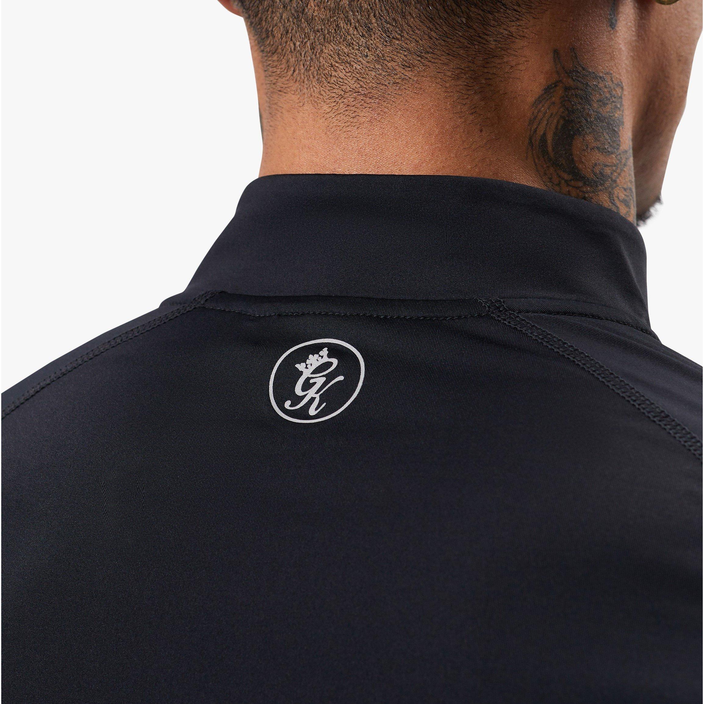 Sort - Gym King - Mens Energy Zipped Funnel Performance Tracksuit Top - 3