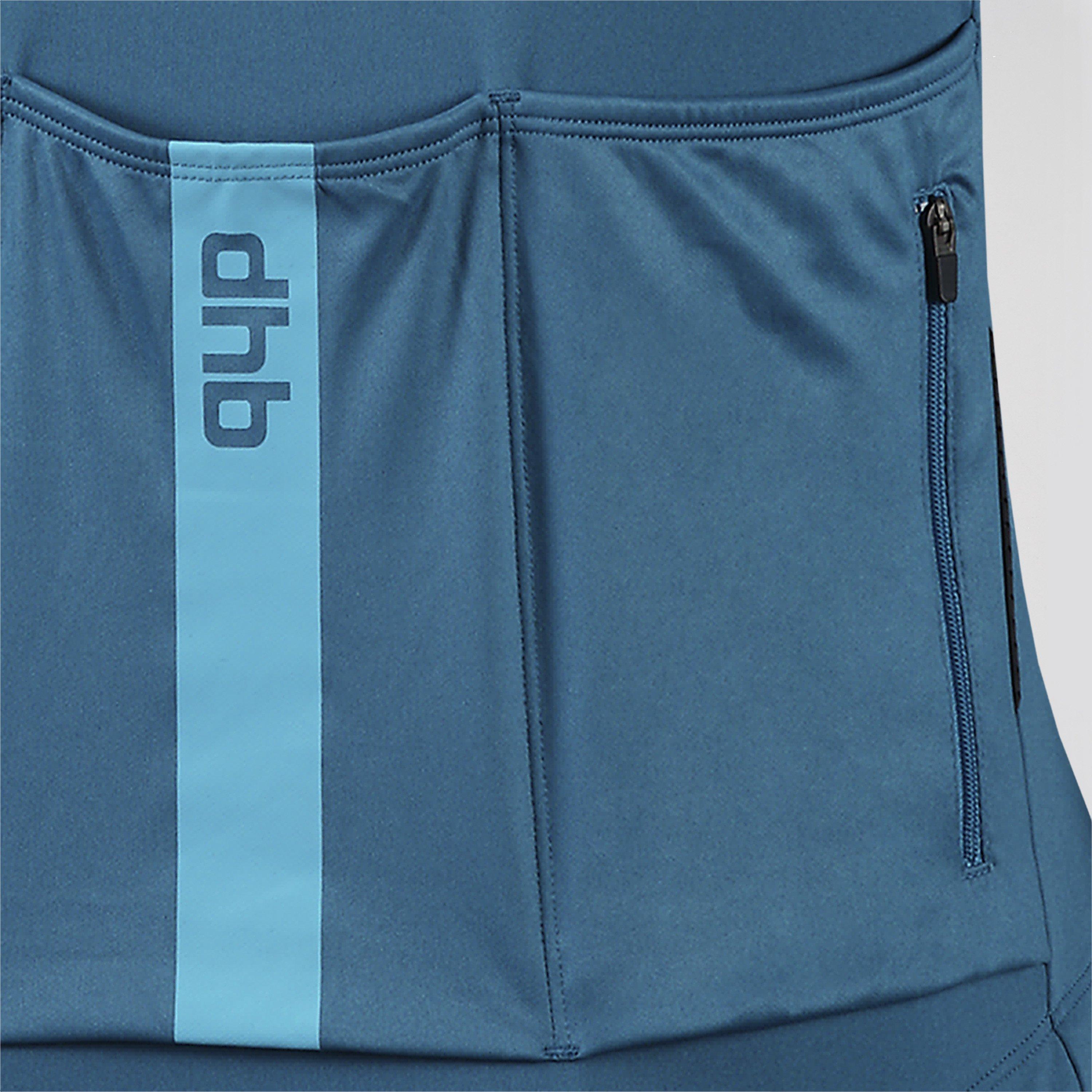 Inktblauw - Dhb - Blok Mens Classic Long Sleeve Jersey - 5