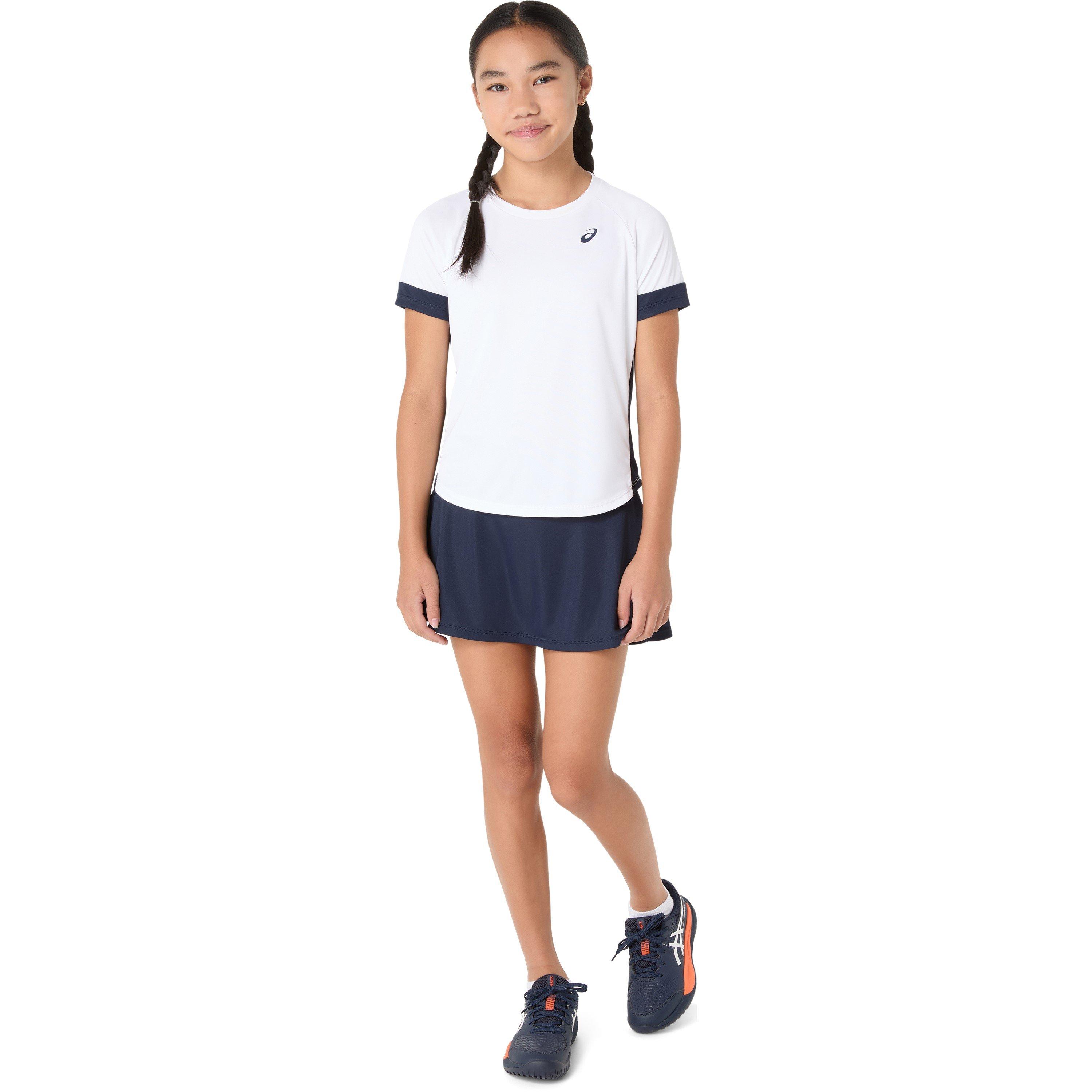 Br Wht/Midnight - Asics - Tennis Top Juniors - 3