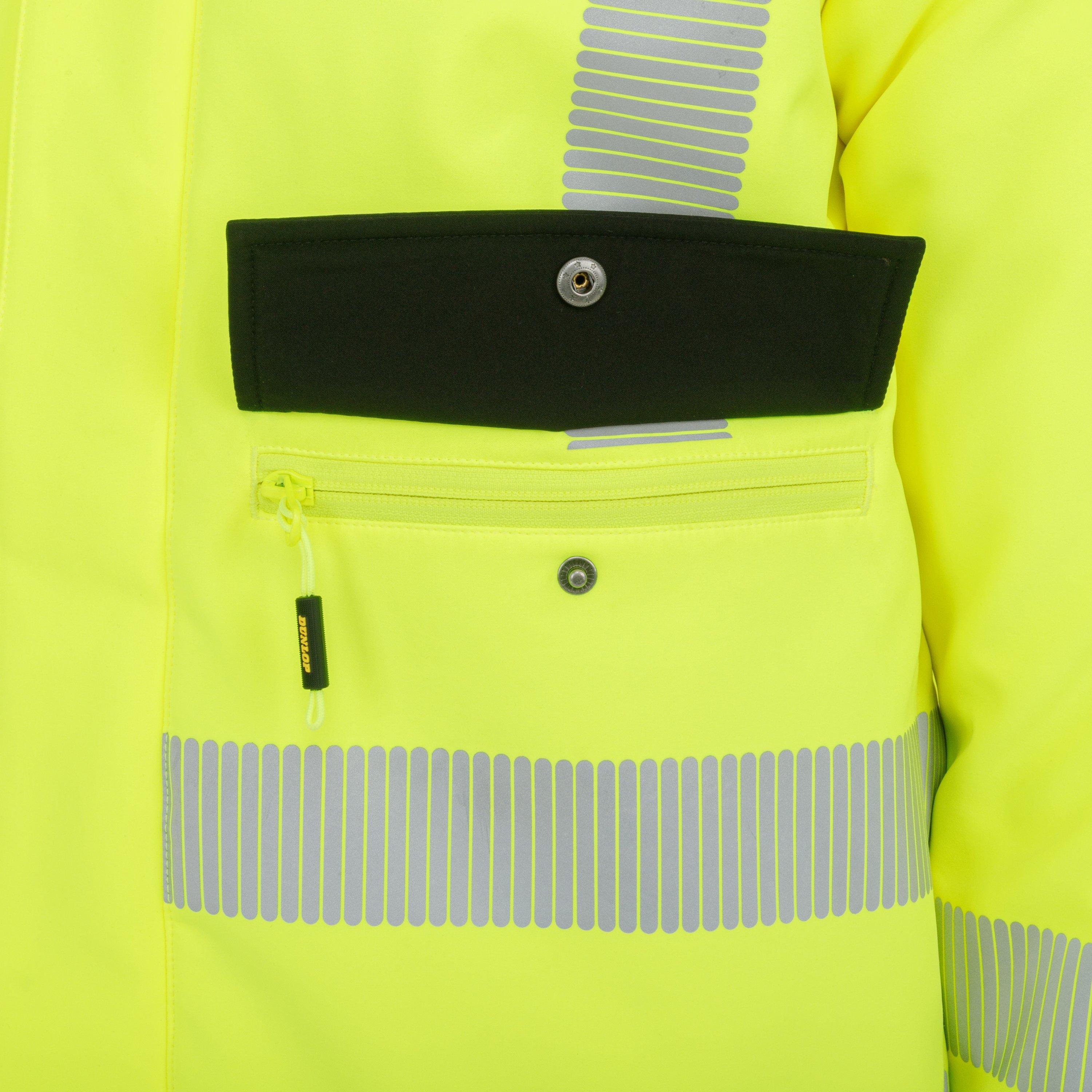 Geel - Dunlop - Hi Vis Pro Jacket Mens - 4