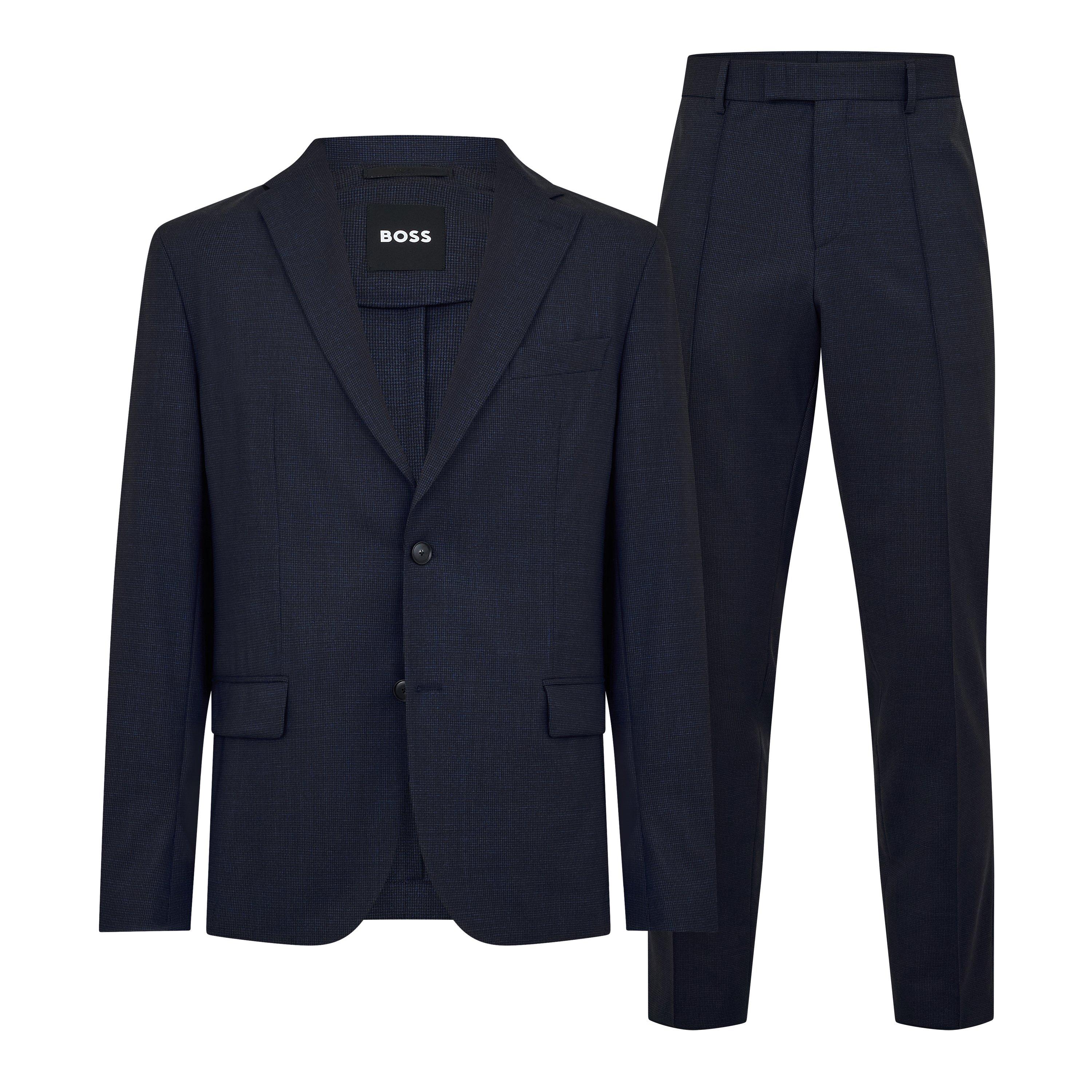 Dark Blue - Boss - Boss P-Hanry-2pcs-Pk-253 10235580 0 Suit Mens - 1