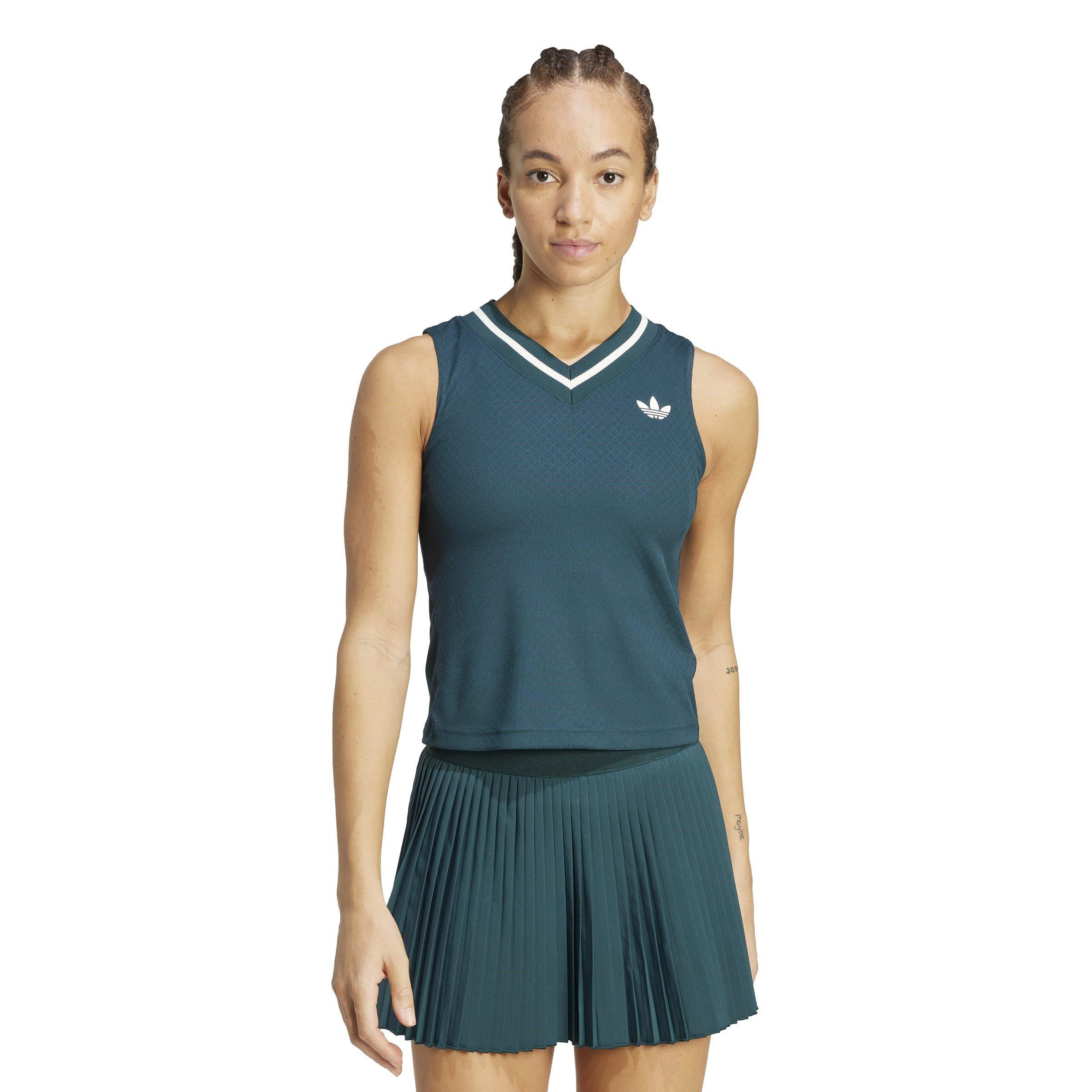 Aurora Ivy - adidas - Wimbledon Pro Vest Womens - 2