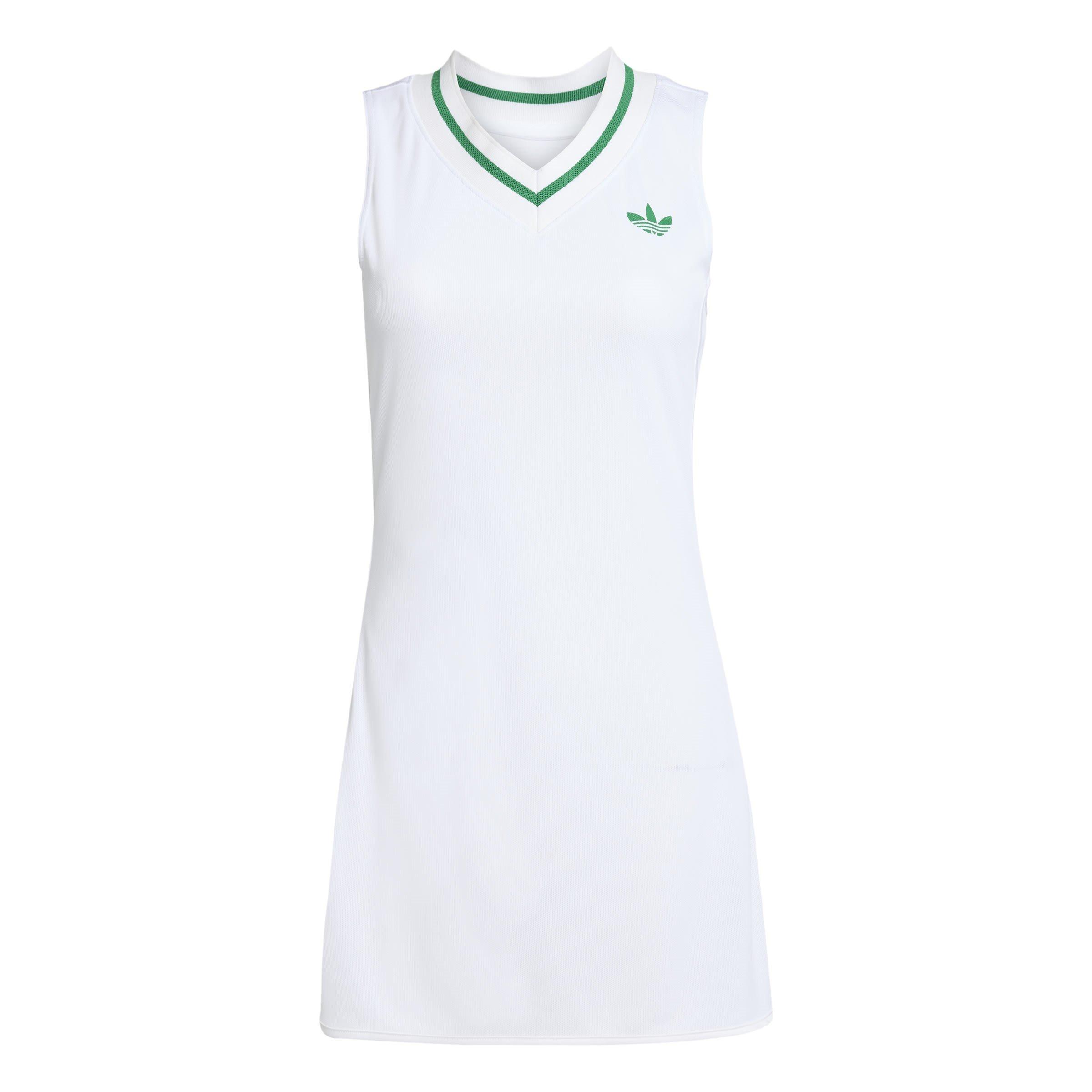 White - adidas - Wimbledon Tennis Dress Womens - 5