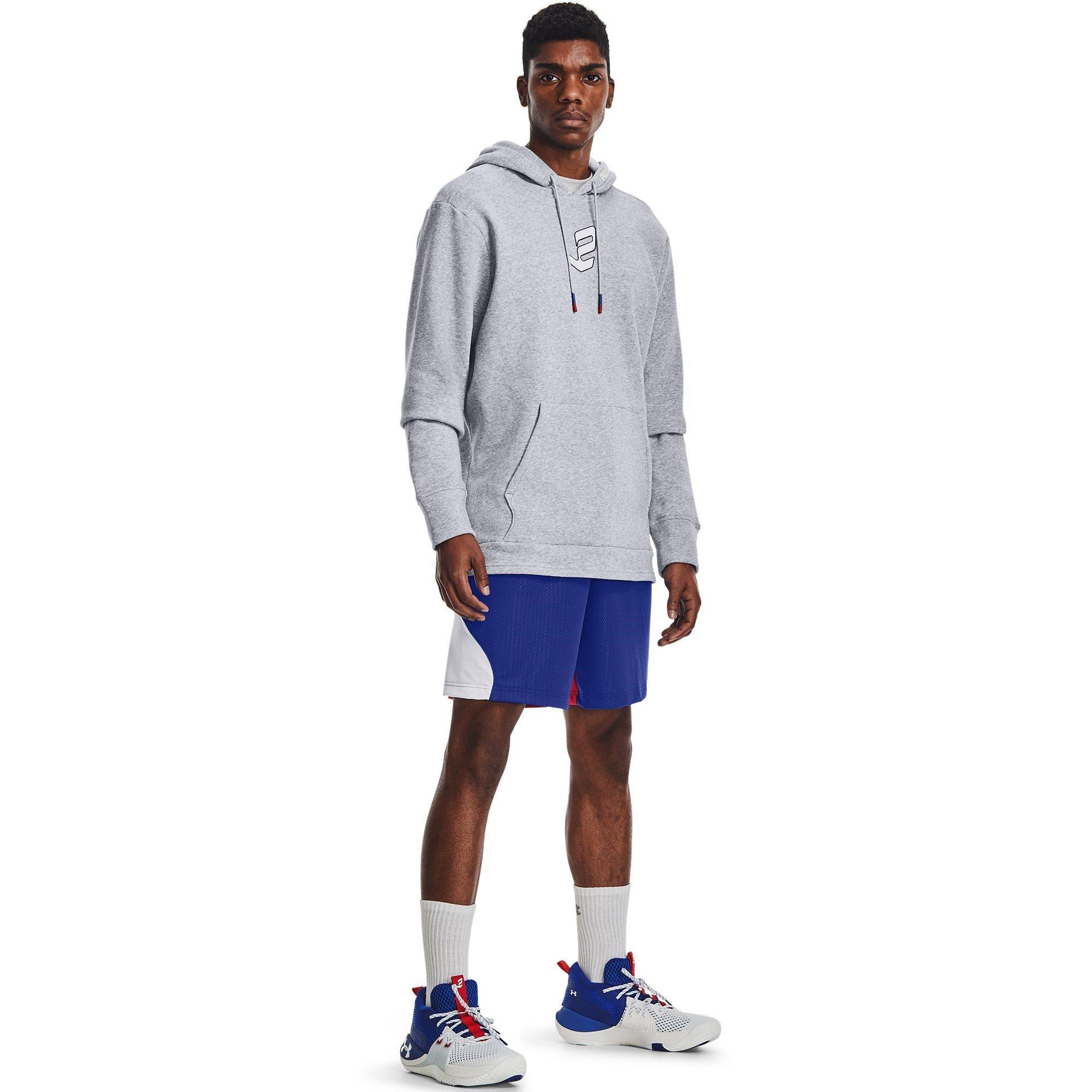 Grigio - Under Armour - Under Signature Hoodie Mens - 4