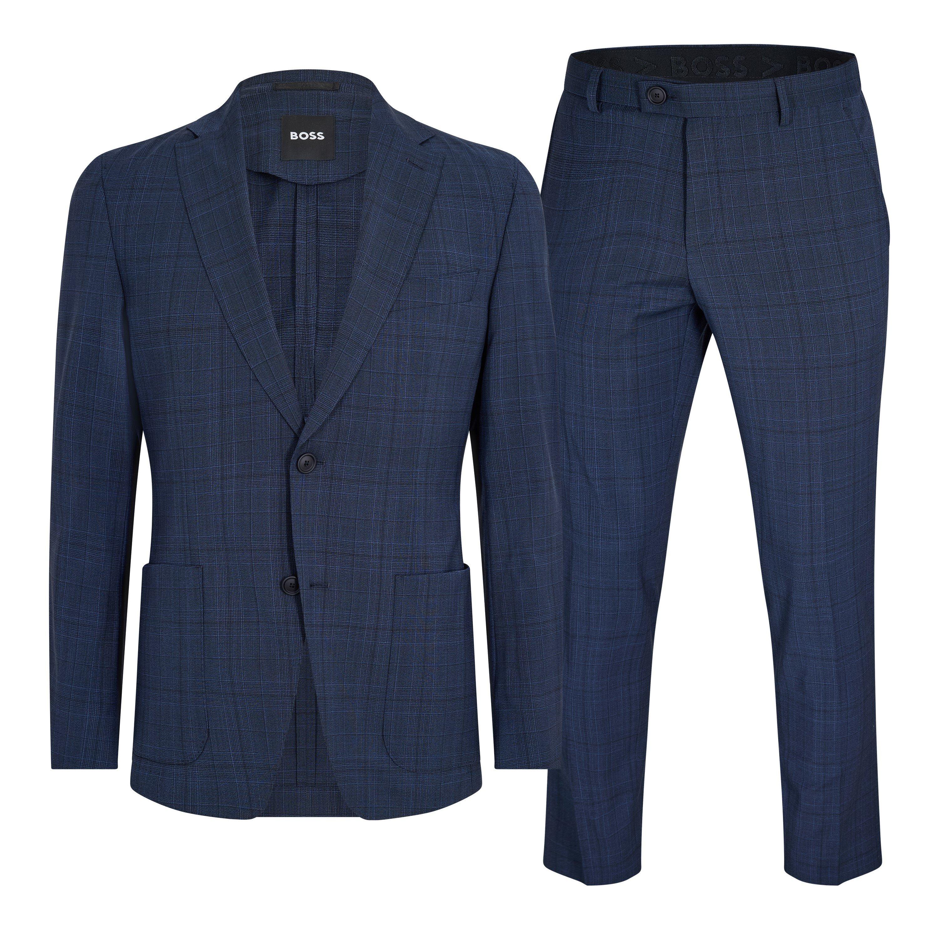 Boss Men's P-Huge 2-Piece Suit - Dark Blue - Size 40 (50)