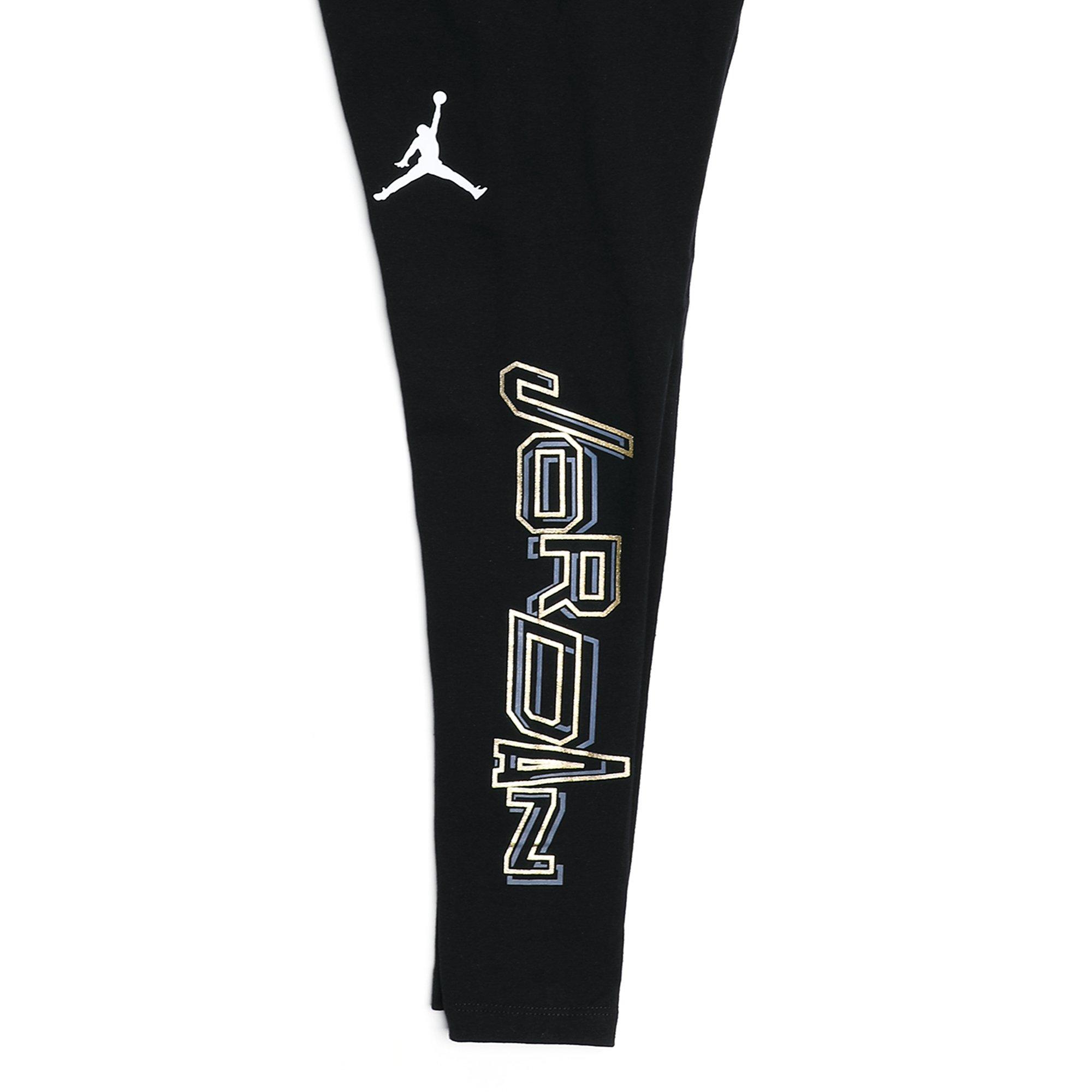 Black - Air Jordan - Take Flight Leggings Juniors - 3