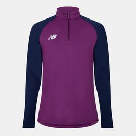 New Balance NB Performance Quarter Zip Midlayer Adults