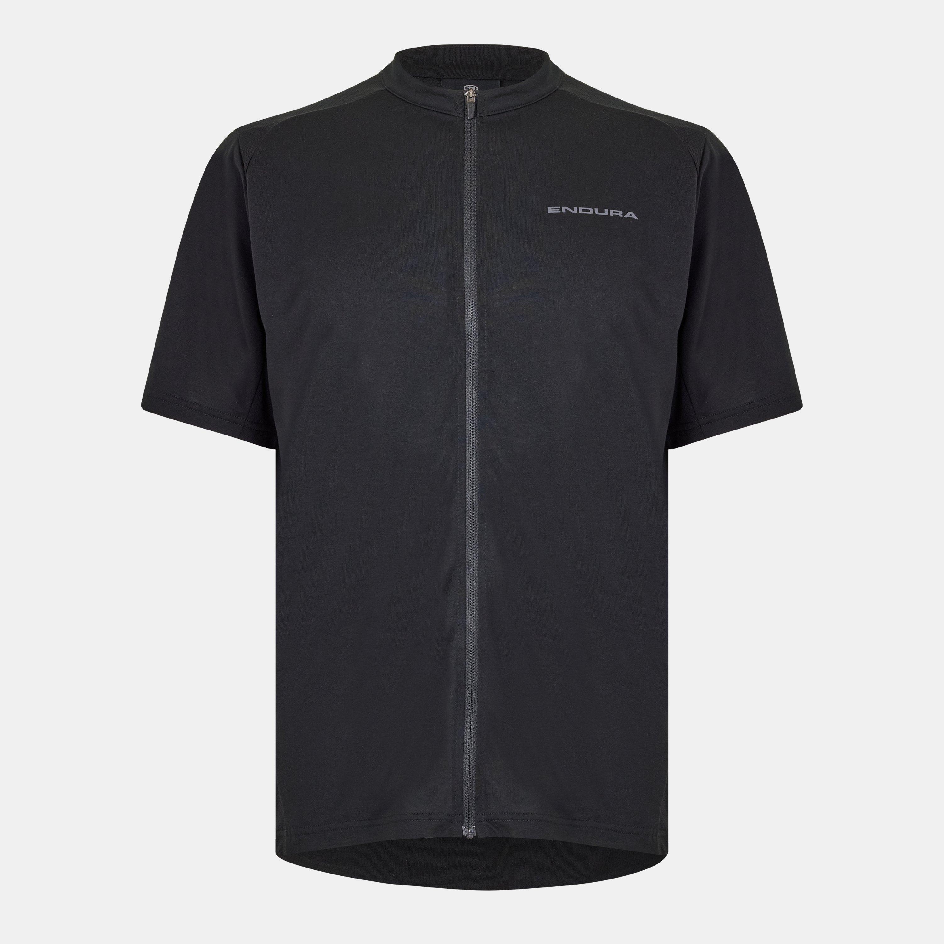 Black - Endura - Loop S/S Zipped Jersey - 1