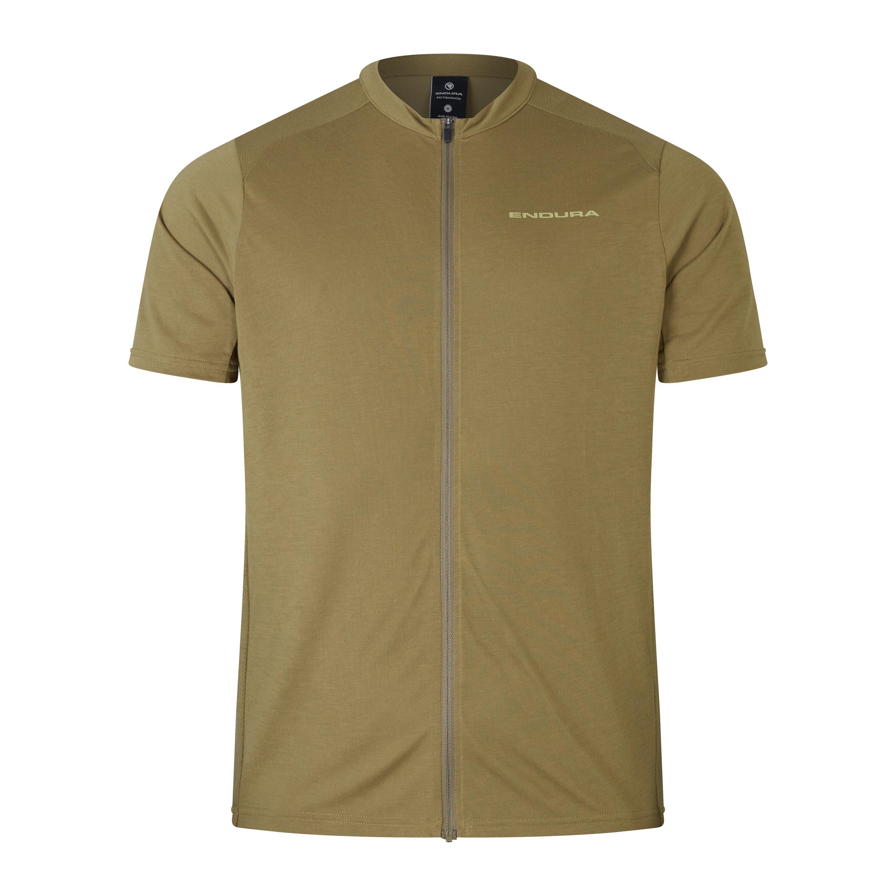 Endura Loop S/S Zipped Jersey Small Green - Image 4