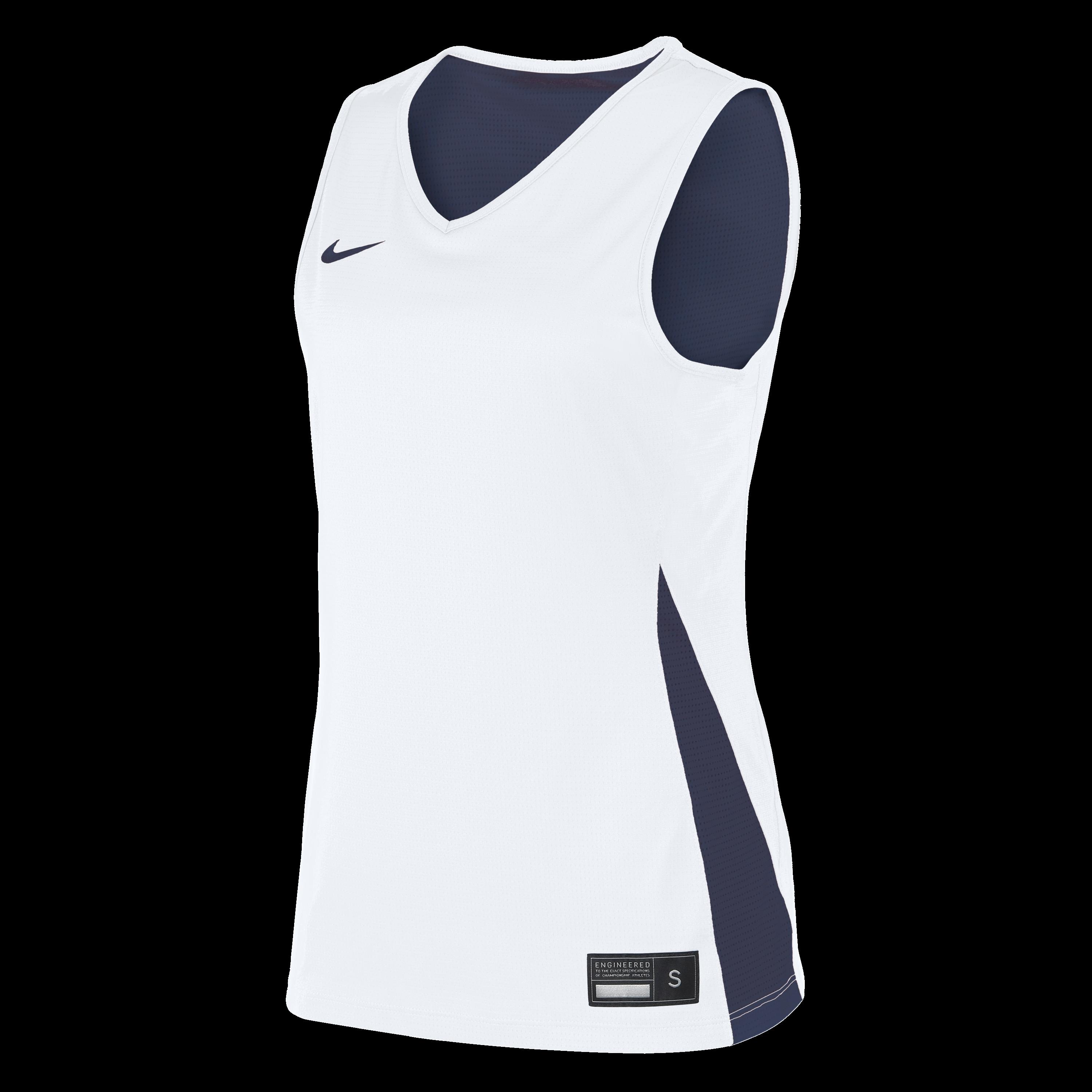 Nike Women's Performance Basketball Jersey - Obsidian/White - 8 (XS)